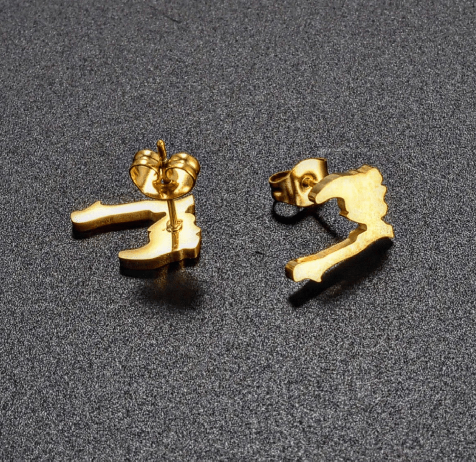 01 - Haiti Map Anklet Heart Foot Chain - Haitianbuy