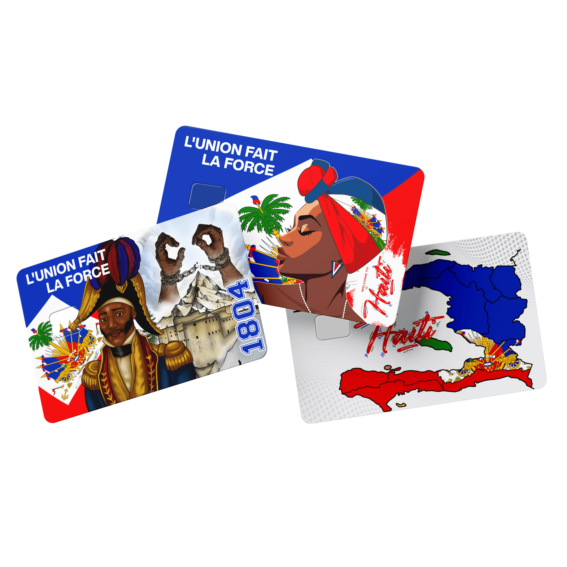 01 - Haitian Credit Card Sticker Set – 3 Designs - Haitianbuy