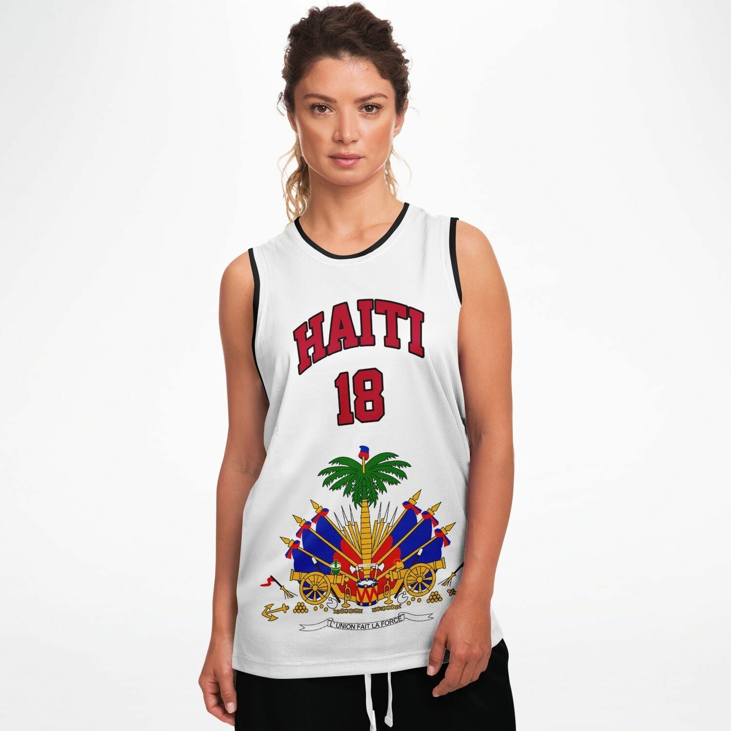 03 - HT Basketball jersey white - Haitianbuy