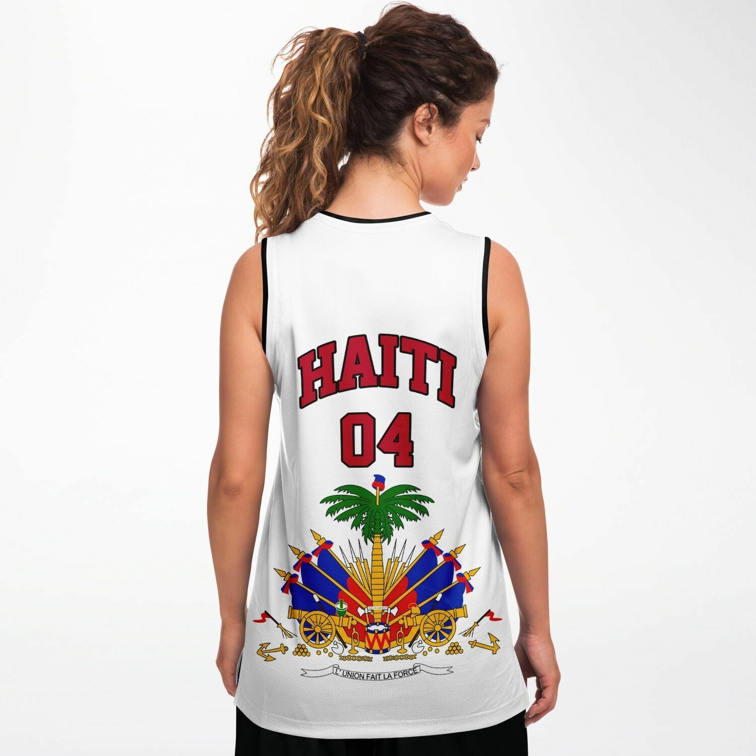 03 - HT Basketball jersey white - Haitianbuy