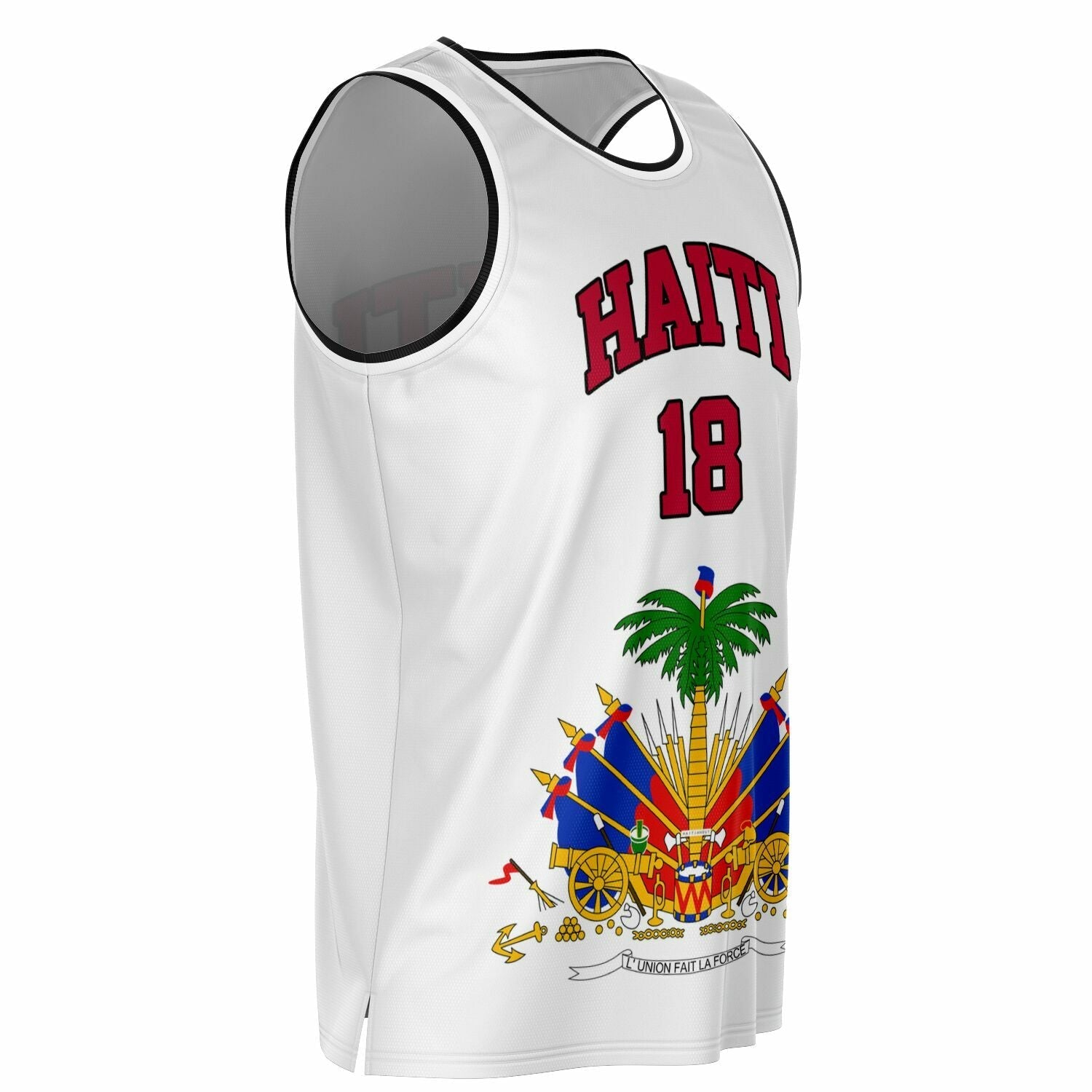 03 - HT Basketball jersey white - Haitianbuy