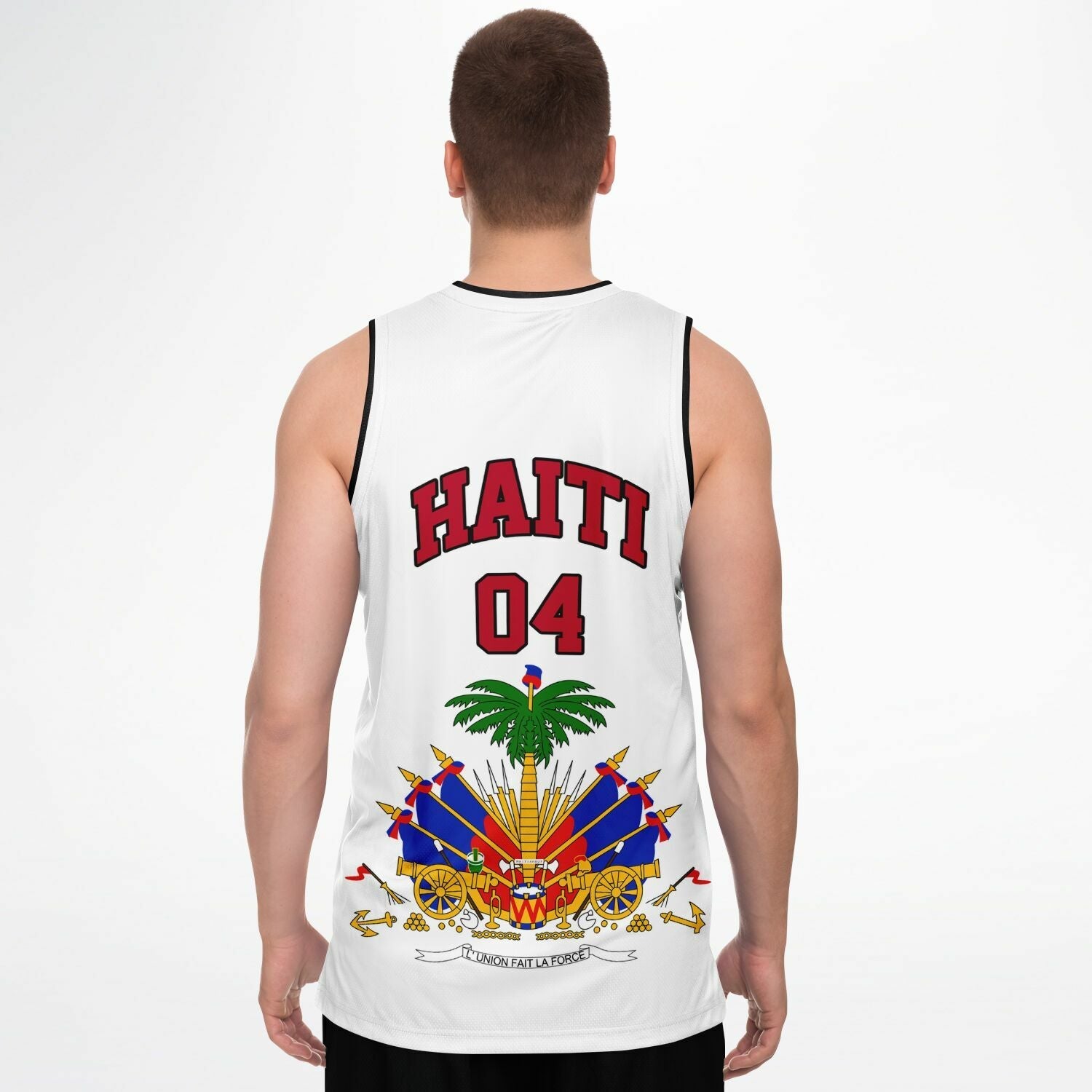03 - HT Basketball jersey white - Haitianbuy