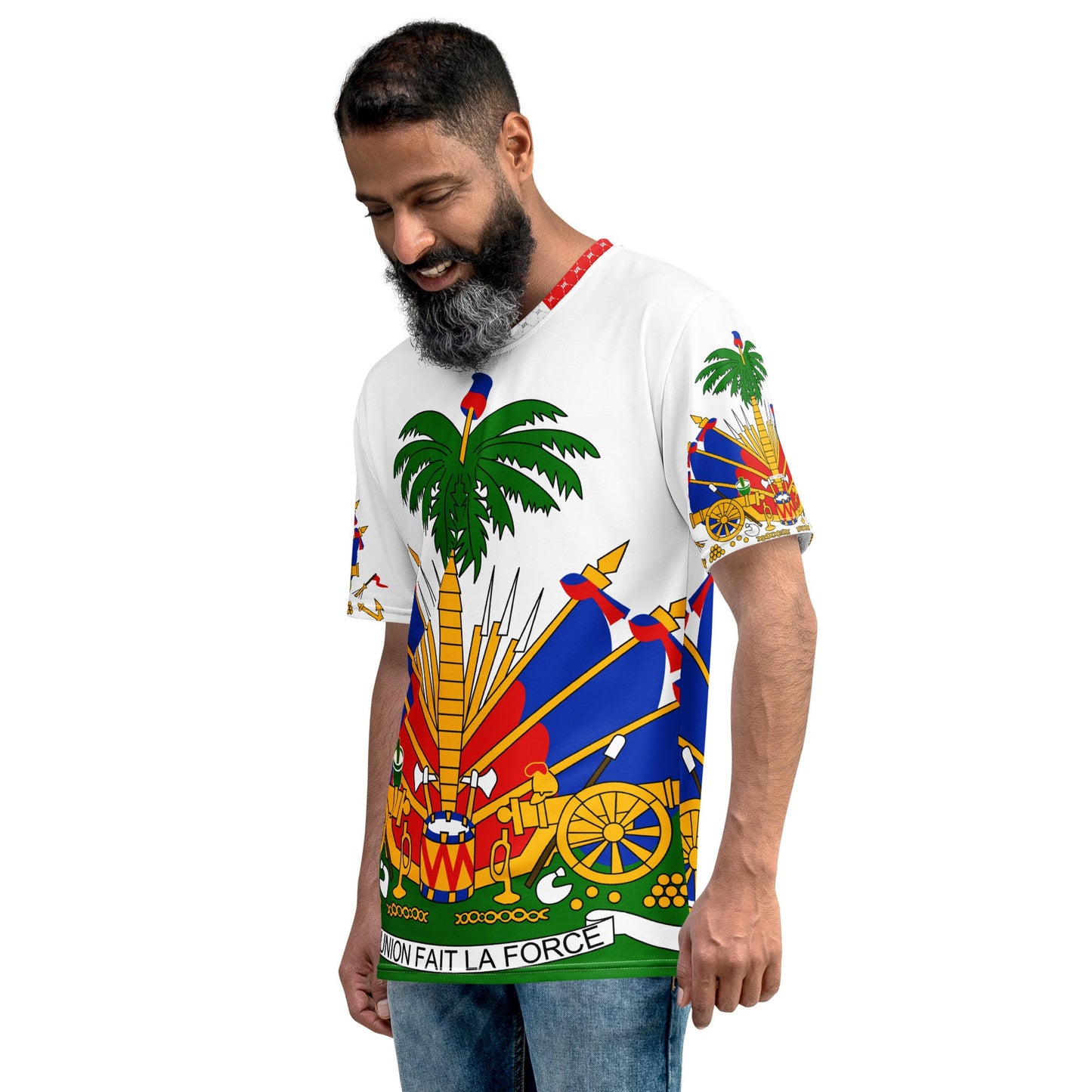 39 - Full Haiti Men's T-shirt - Haitianbuy