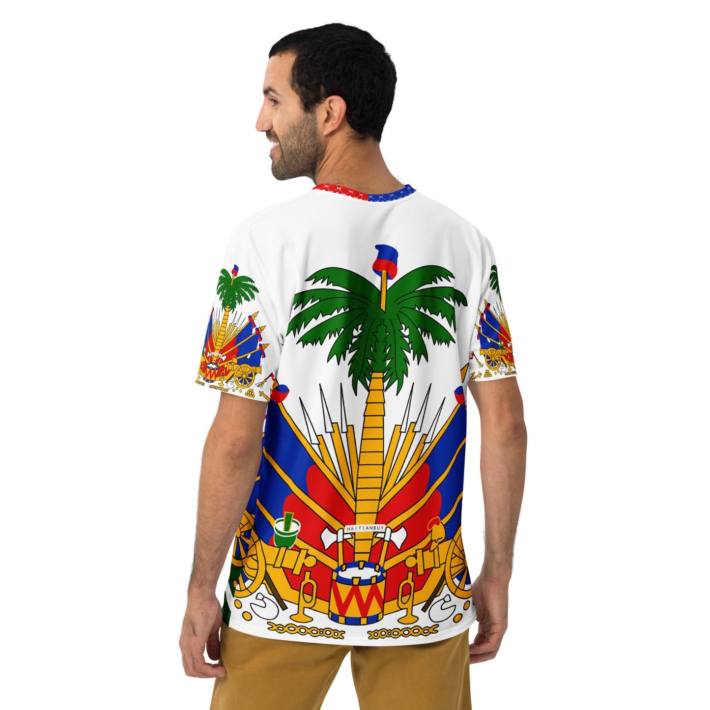 39 - Full Haiti Men's T-shirt - Haitianbuy