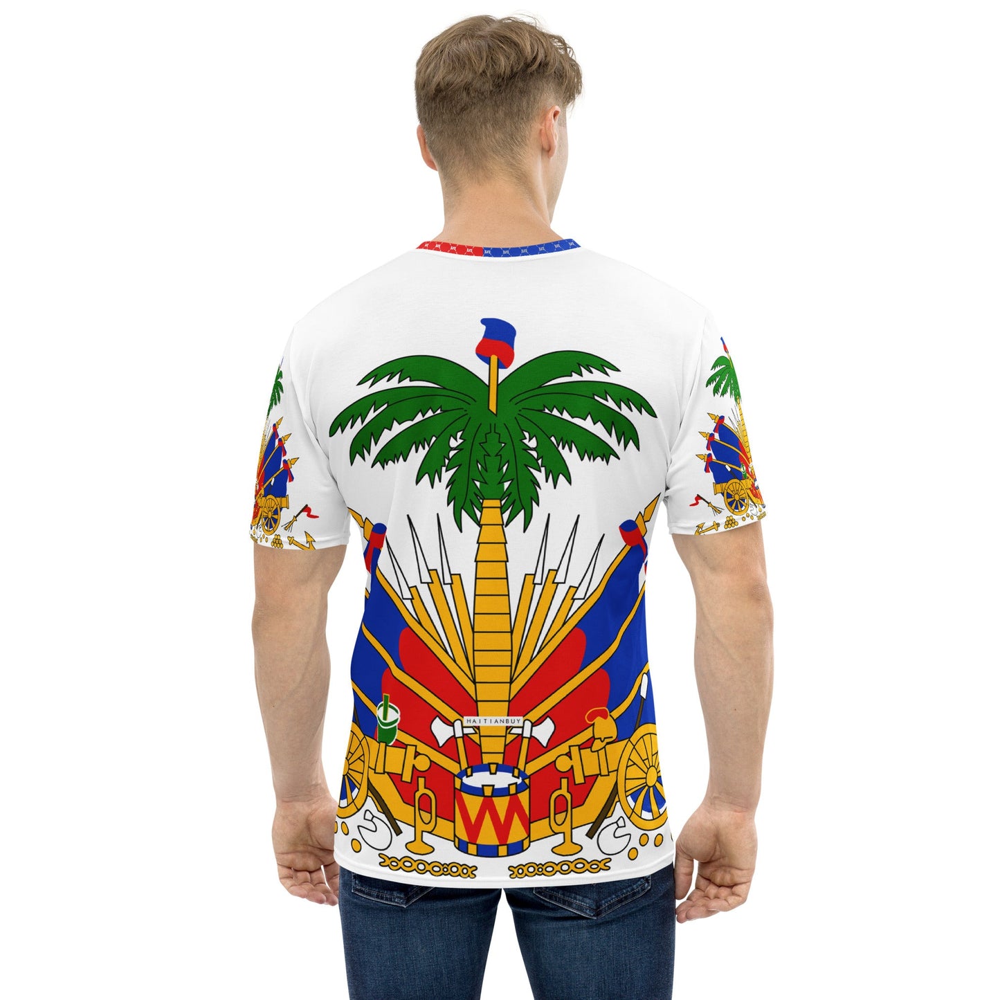 39 - Full Haiti Men's T-shirt - Haitianbuy