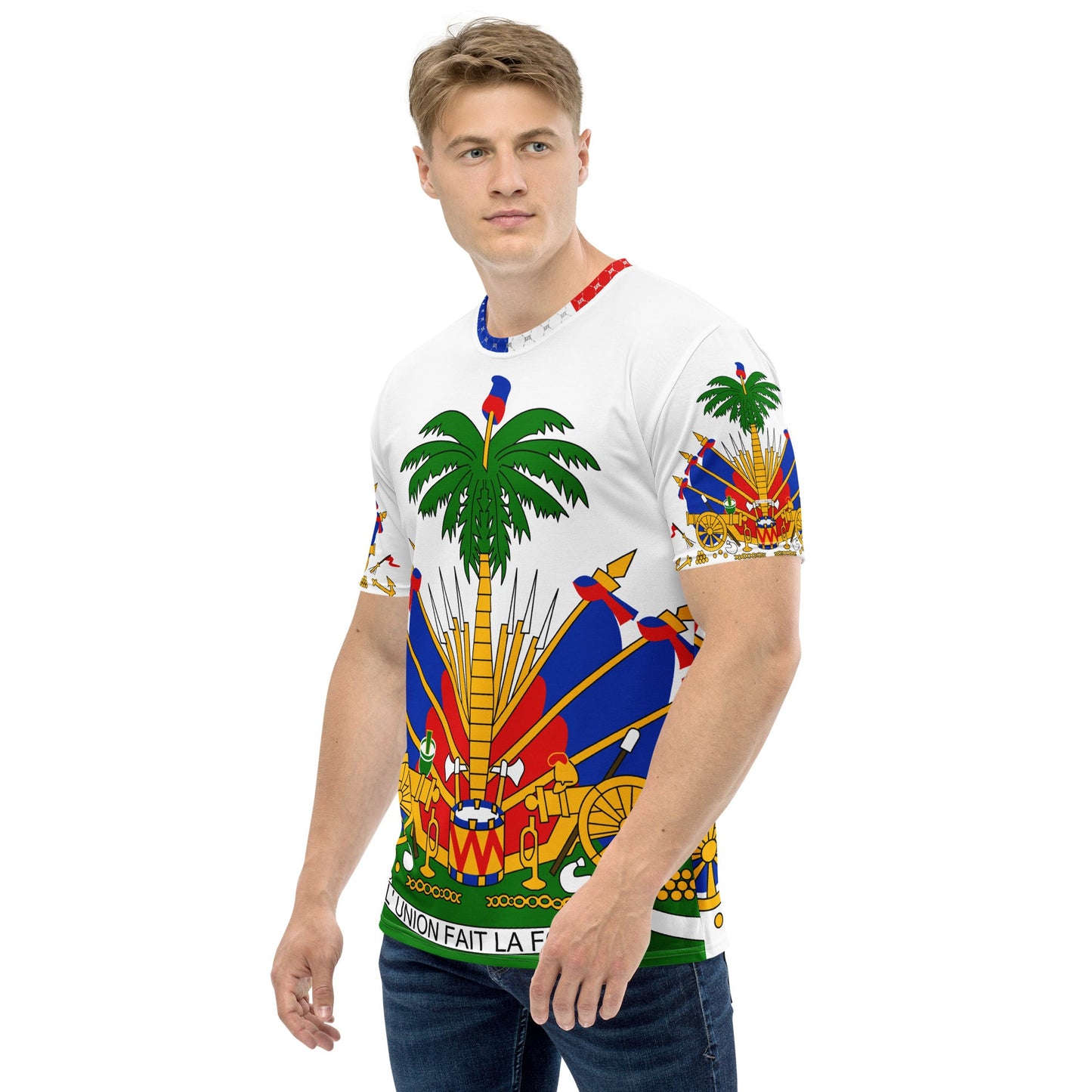 39 - Full Haiti Men's T-shirt - Haitianbuy