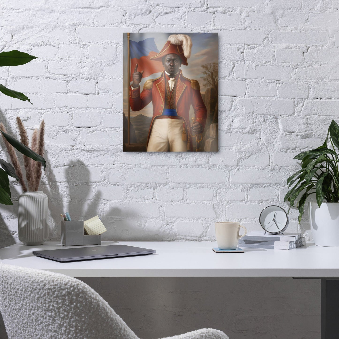 Dessalines Poster Metal prints - Haitianbuy