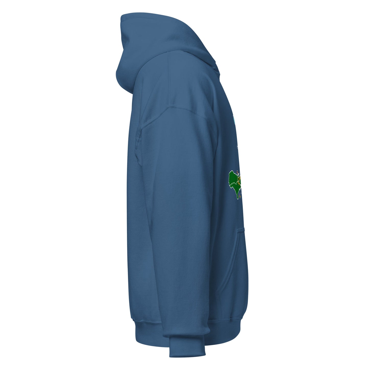 HAITI MAP Unisex Hoodie - Haitianbuy