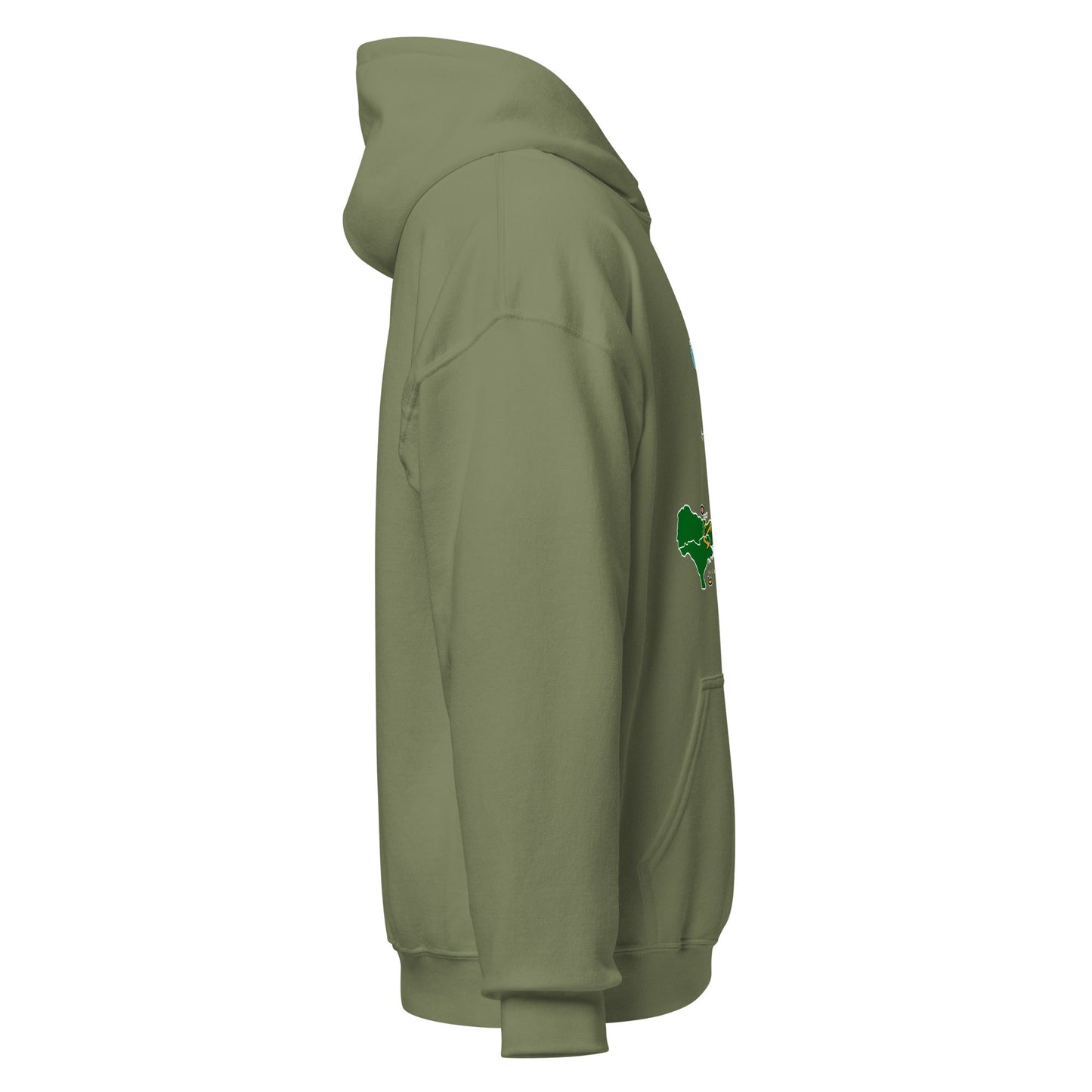 HAITI MAP Unisex Hoodie - Haitianbuy