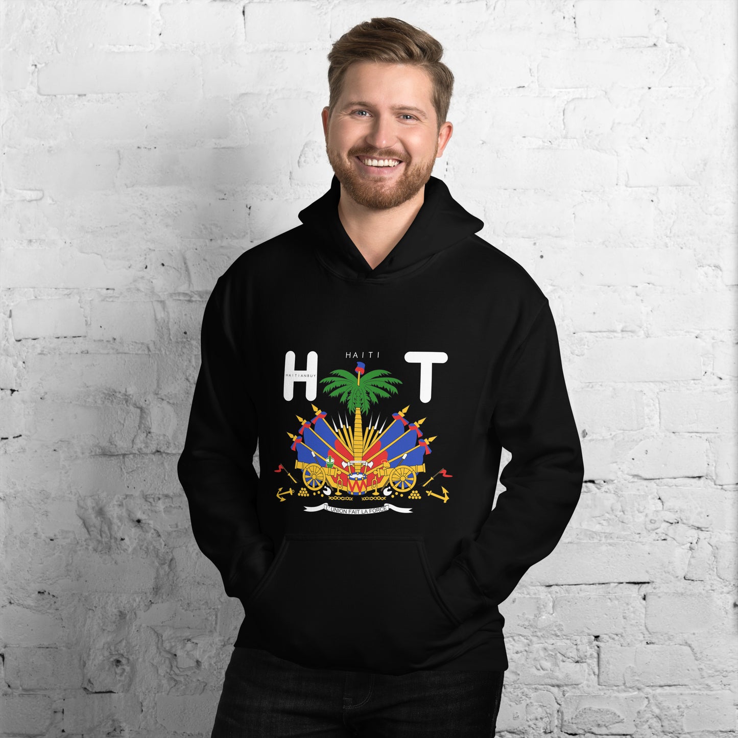02-Haiti COAT OF AMRS Unisex Hoodie