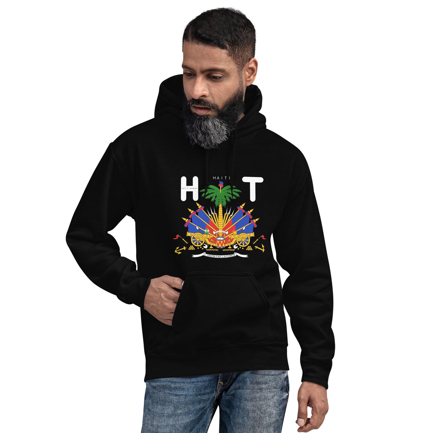 02-Haiti COAT OF AMRS Unisex Hoodie