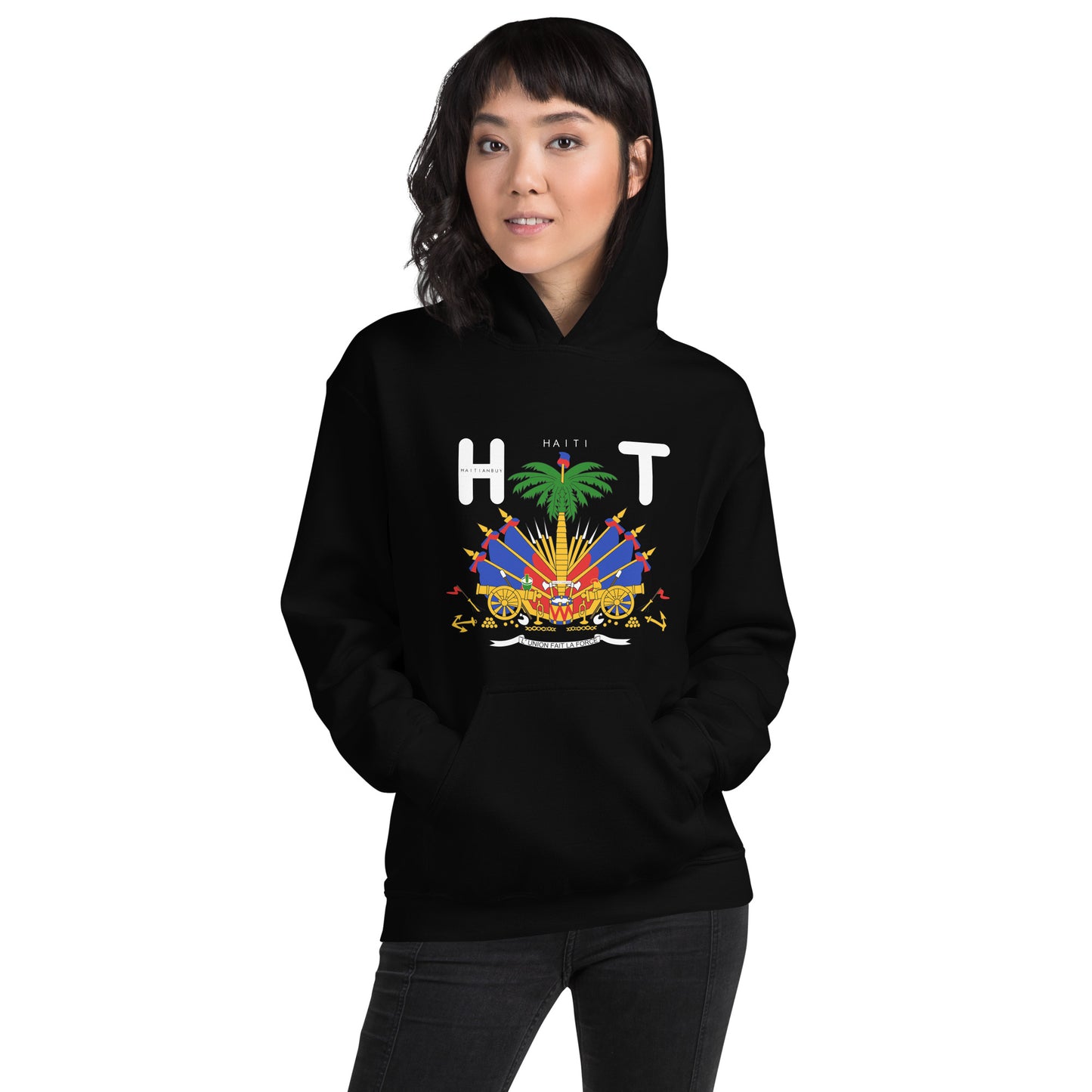 02-Haiti COAT OF AMRS Unisex Hoodie