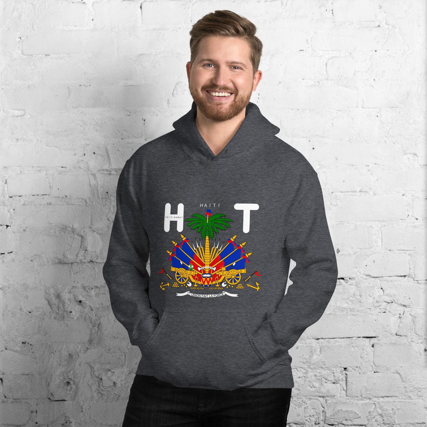 02-Haiti COAT OF AMRS Unisex Hoodie