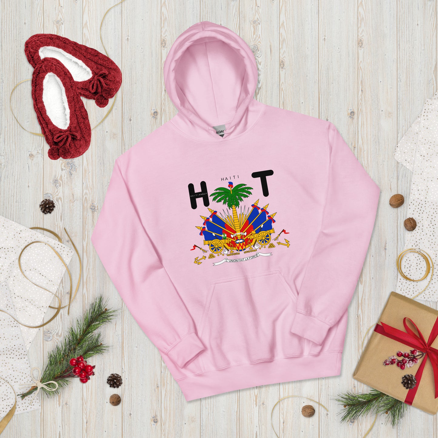 02-Haiti COAT OF AMRS Unisex Hoodie