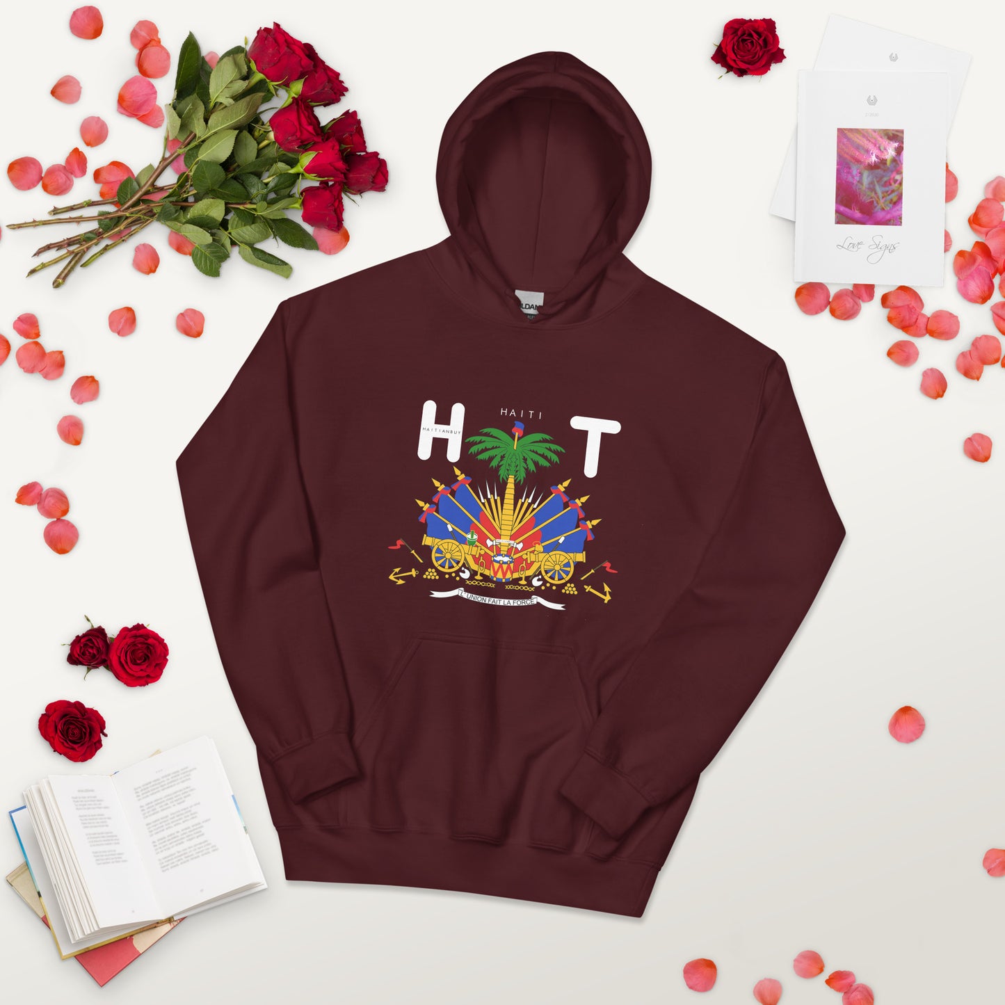 02-Haiti COAT OF AMRS Unisex Hoodie