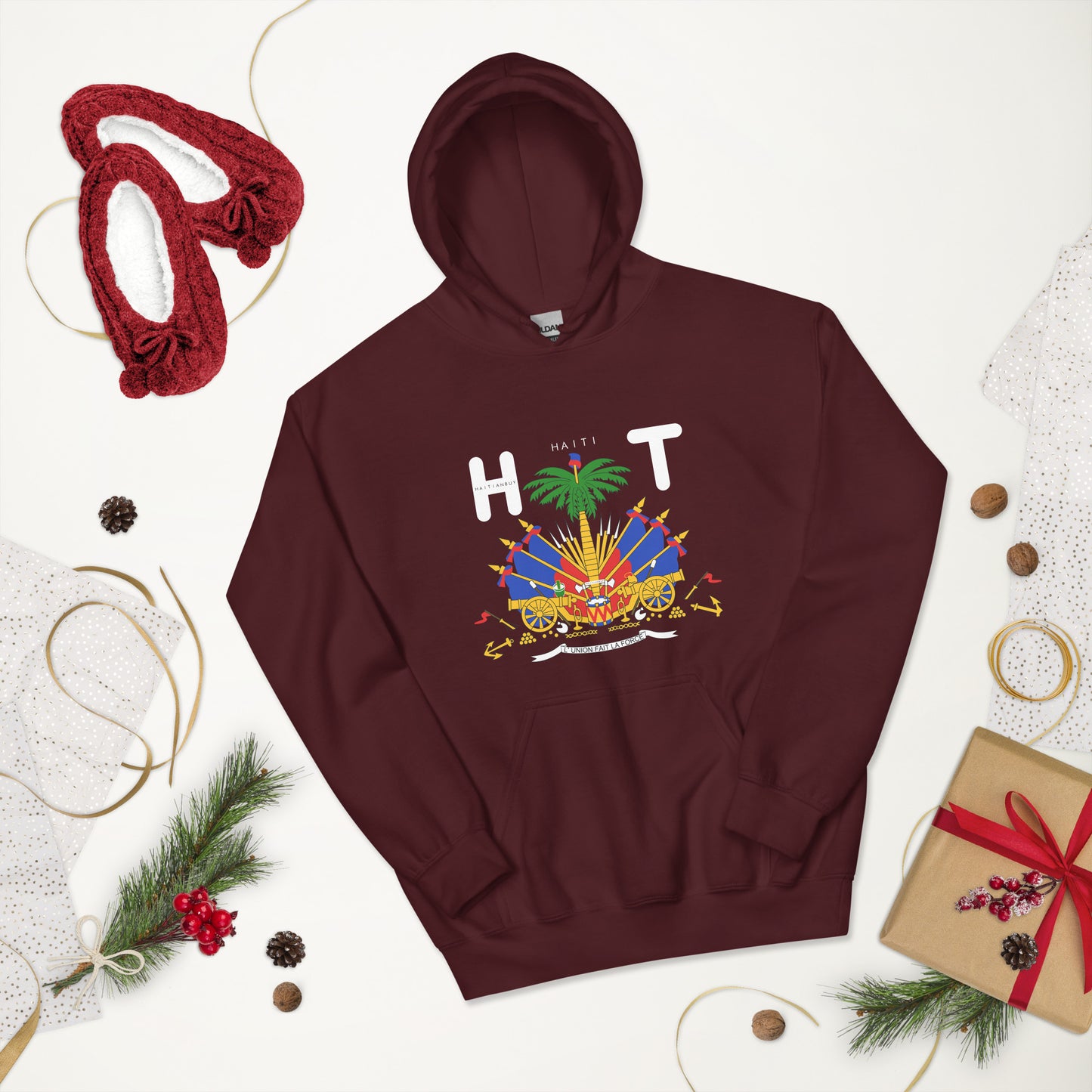 02-Haiti COAT OF AMRS Unisex Hoodie