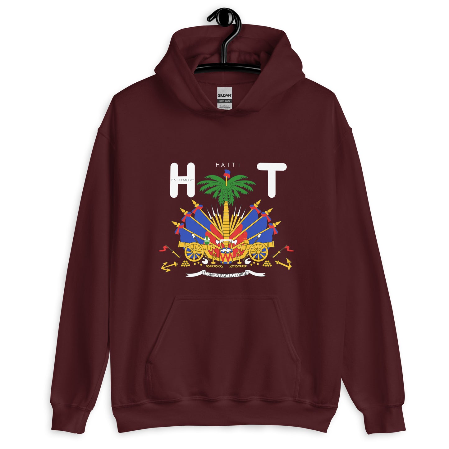 02-Haiti COAT OF AMRS Unisex Hoodie