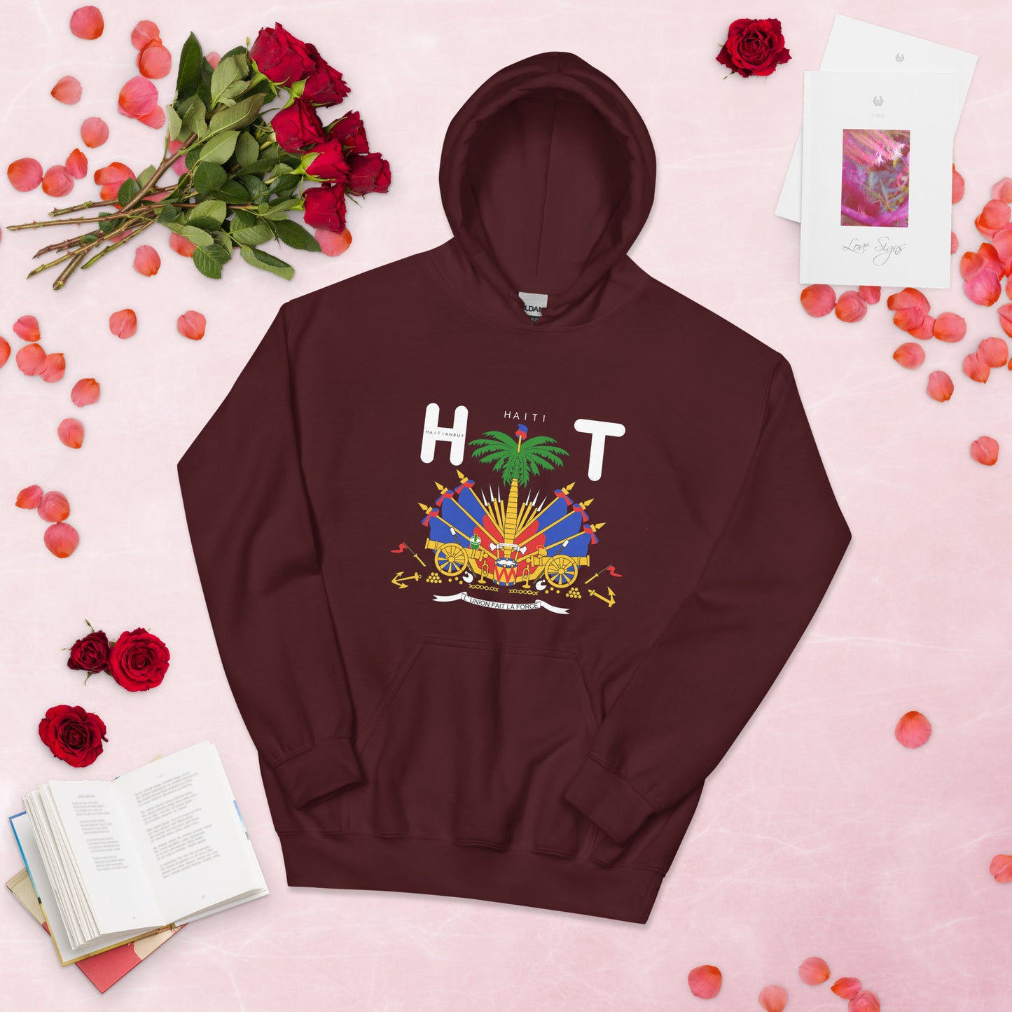 02-Haiti COAT OF AMRS Unisex Hoodie