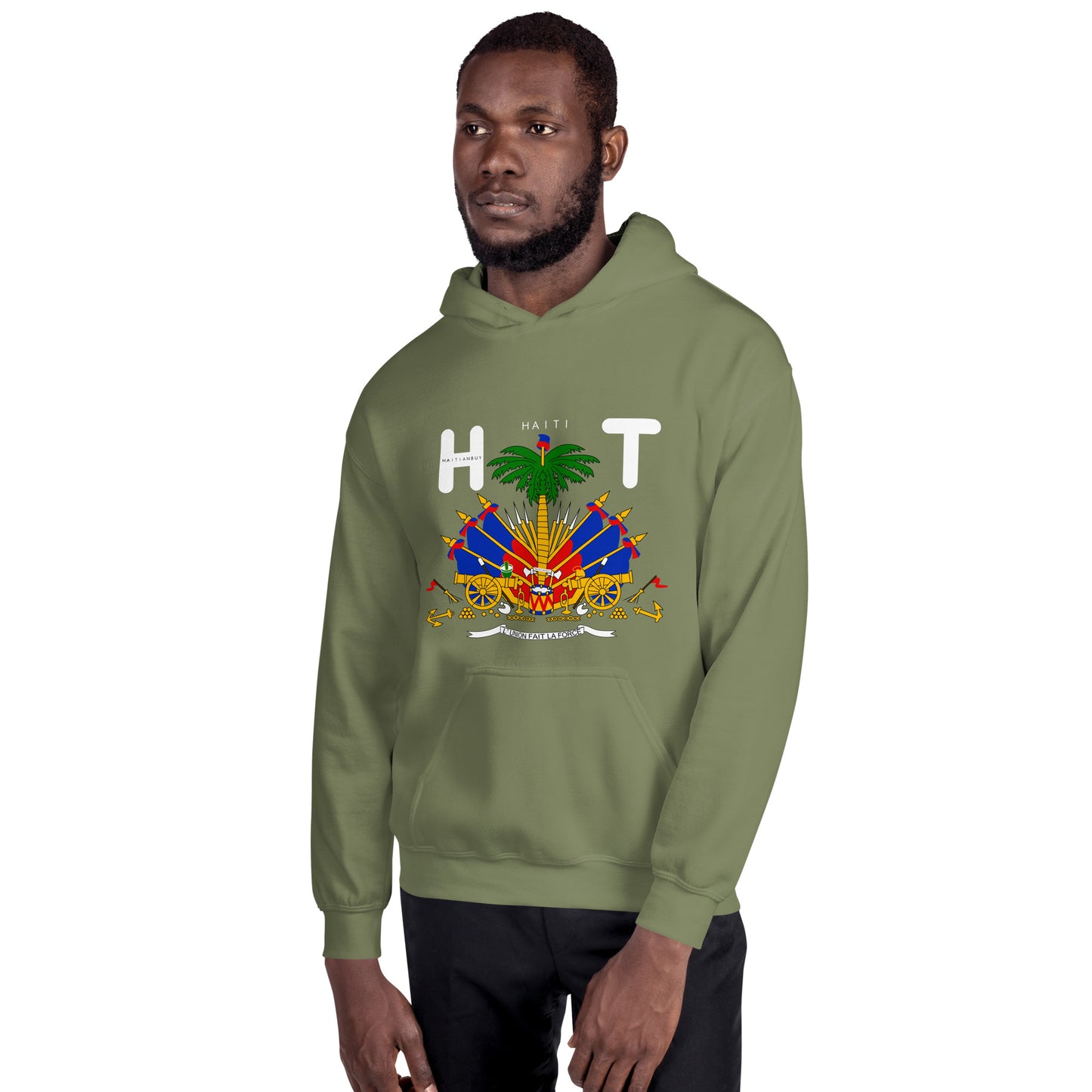 02-Haiti COAT OF AMRS Unisex Hoodie