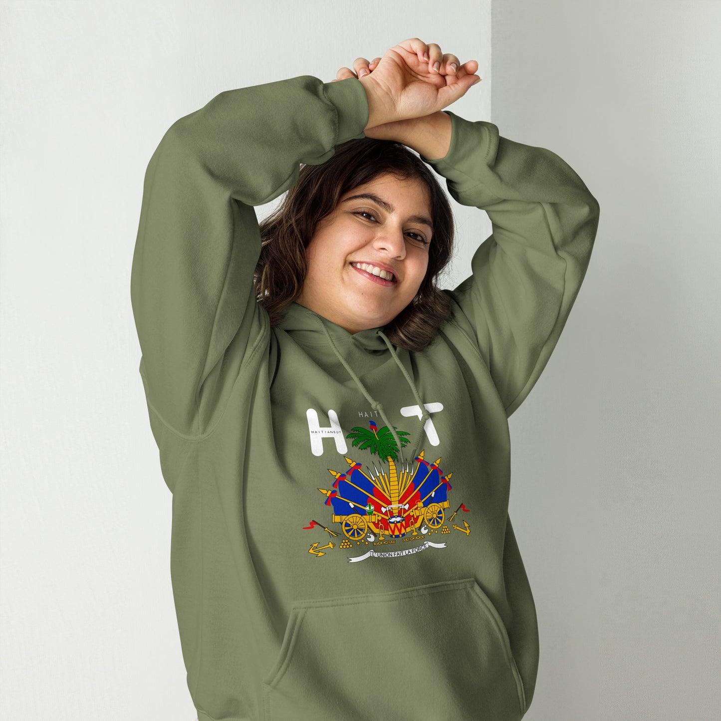 02-Haiti COAT OF AMRS Unisex Hoodie
