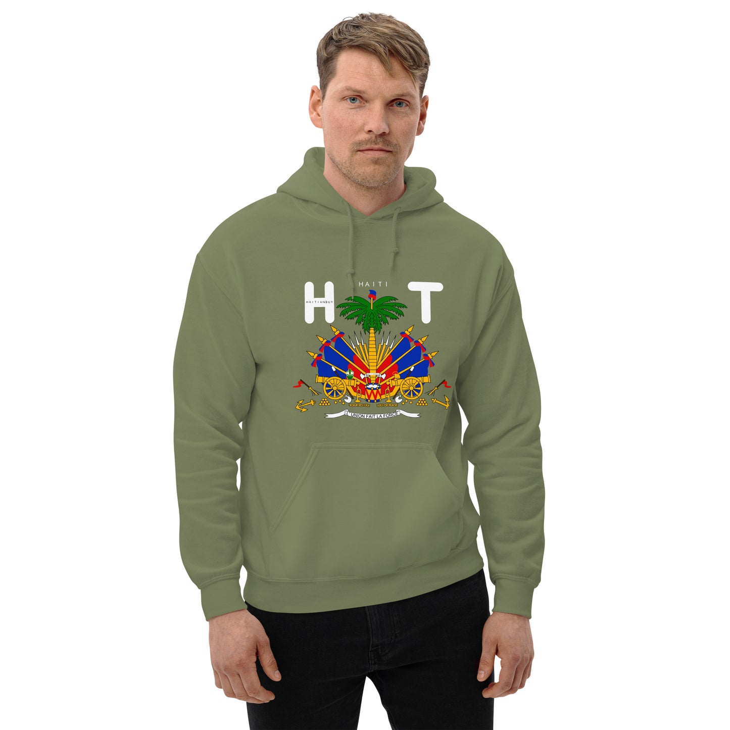 02-Haiti COAT OF AMRS Unisex Hoodie
