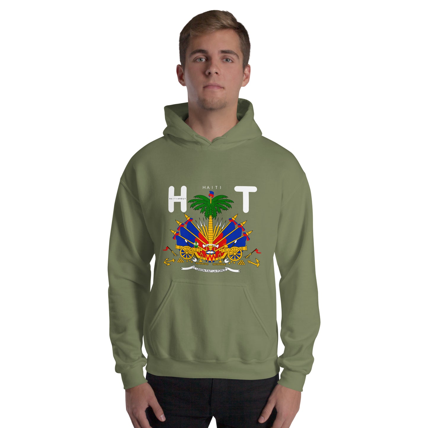 02-Haiti COAT OF AMRS Unisex Hoodie