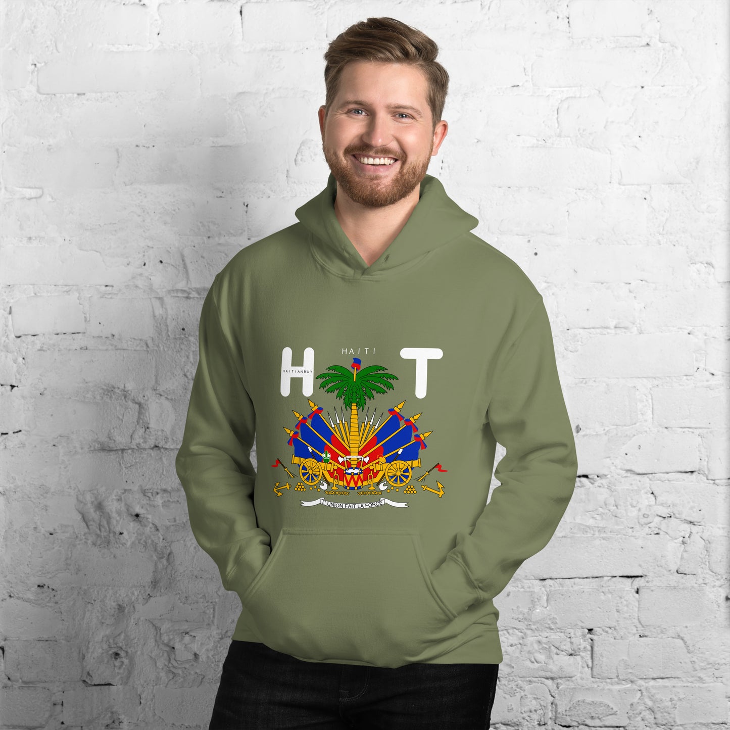 02-Haiti COAT OF AMRS Unisex Hoodie