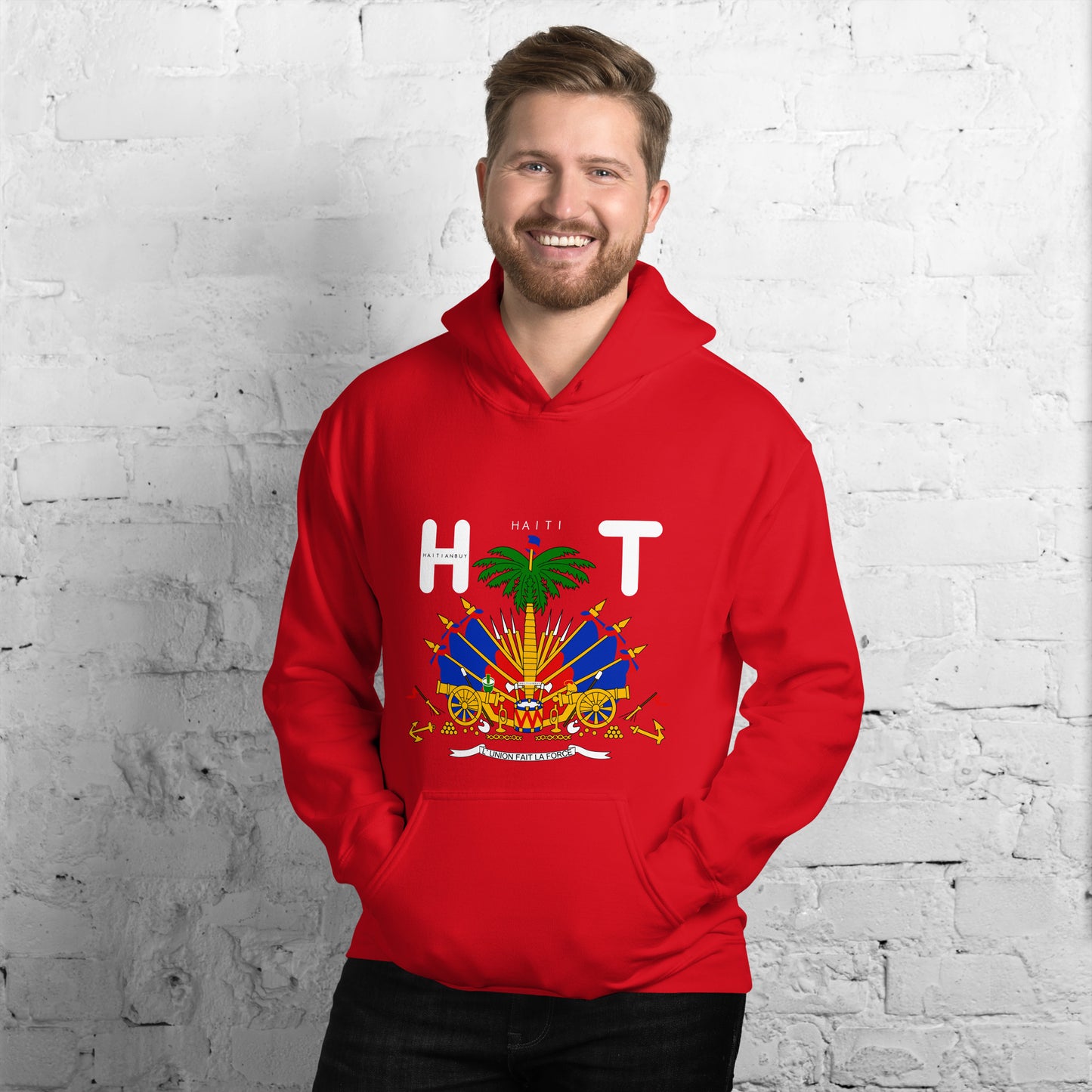 02-Haiti COAT OF AMRS Unisex Hoodie