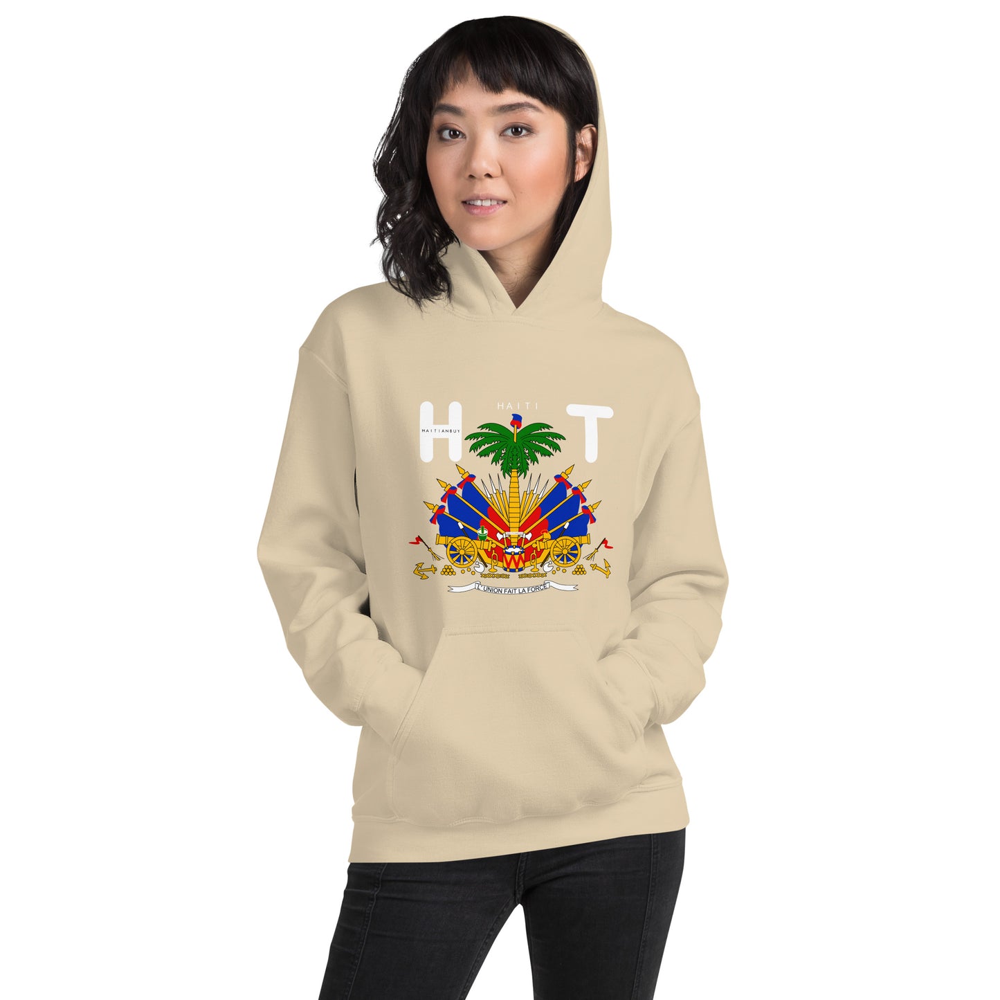 02-Haiti COAT OF AMRS Unisex Hoodie