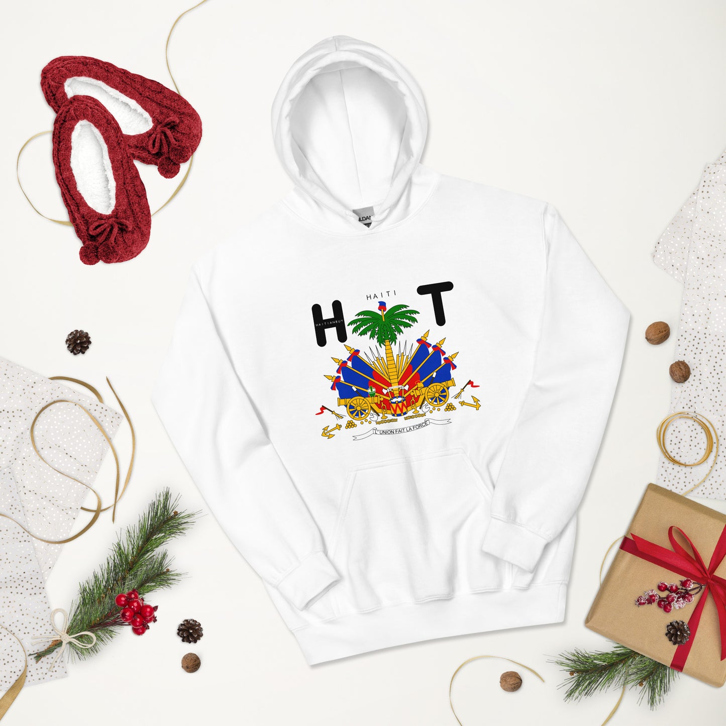 02-Haiti COAT OF AMRS Unisex Hoodie