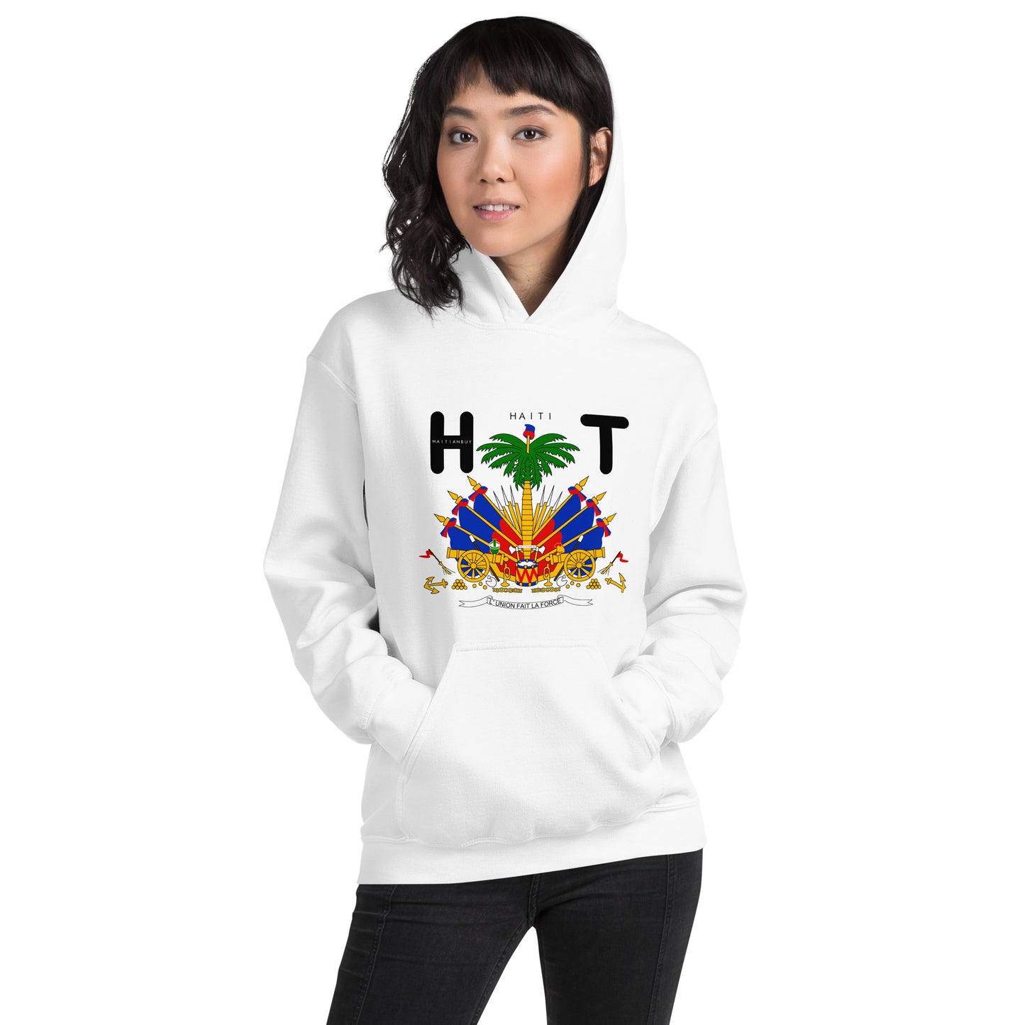 02-Haiti COAT OF AMRS Unisex Hoodie