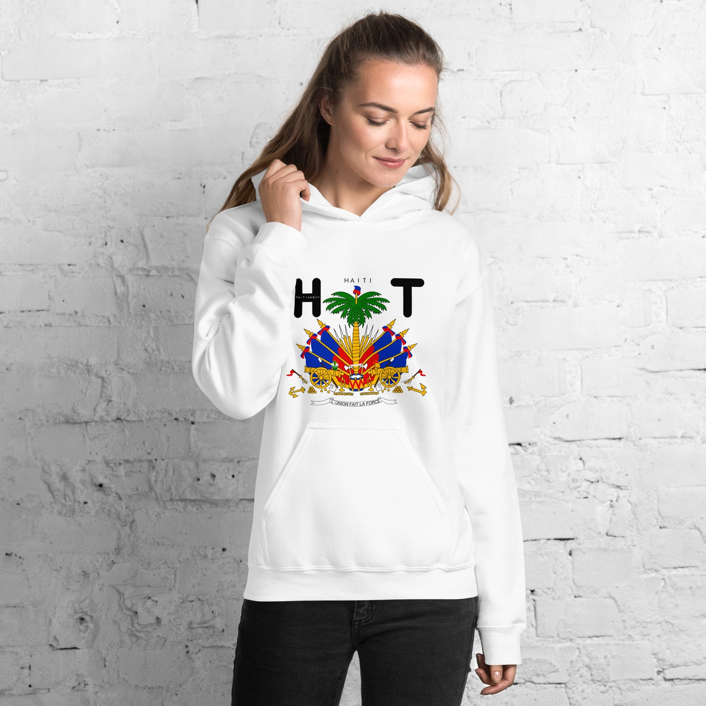 02-Haiti COAT OF AMRS Unisex Hoodie