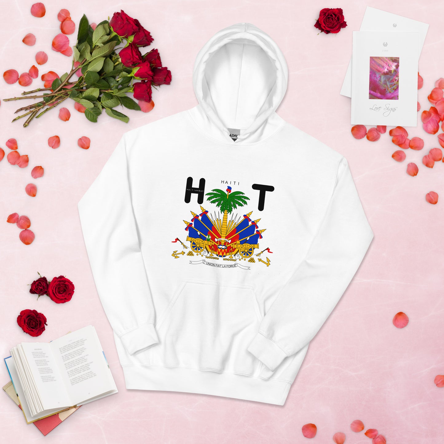 02-Haiti COAT OF AMRS Unisex Hoodie