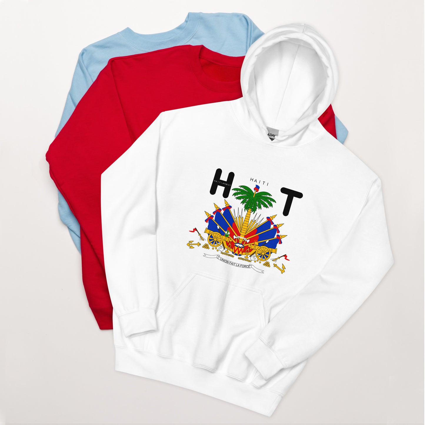 02-Haiti COAT OF AMRS Unisex Hoodie