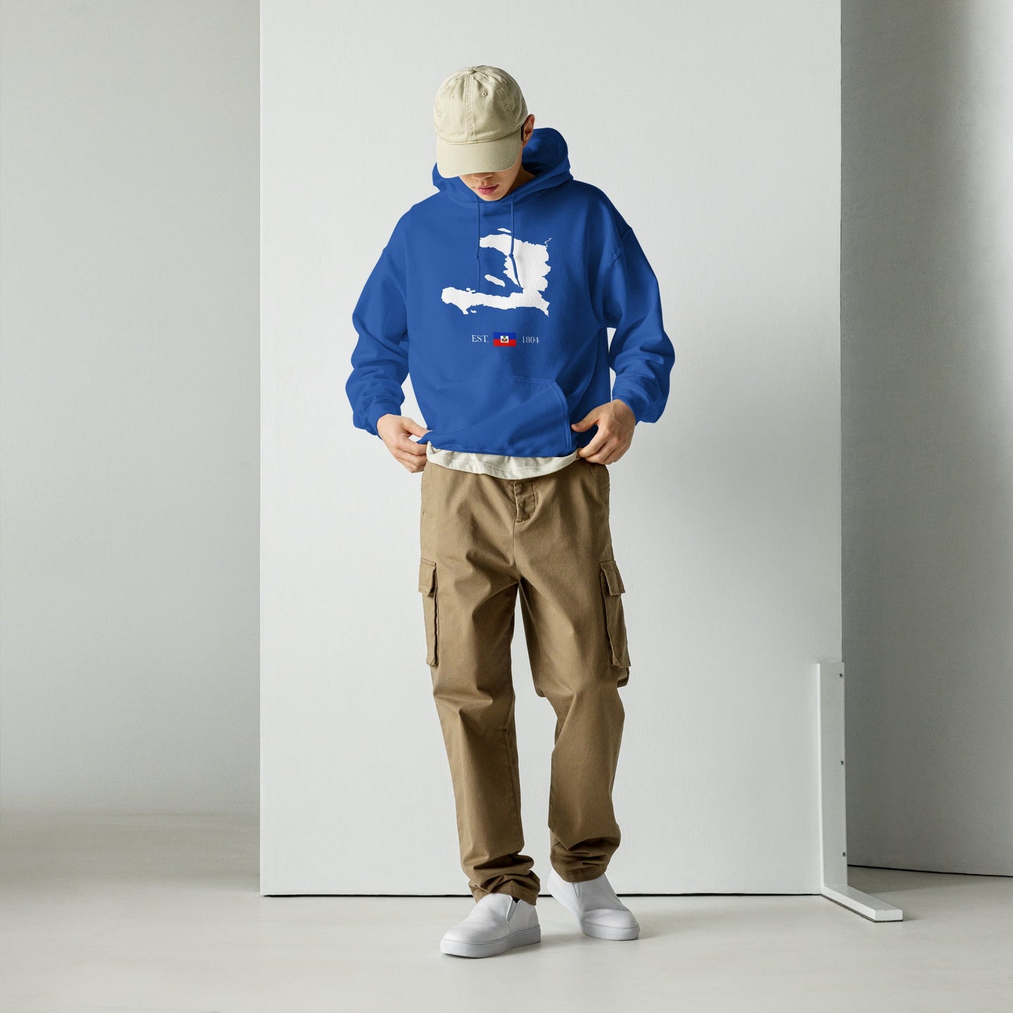 01-Haiti Map EST. 1804 Unisex Hoodie - Haitianbuy