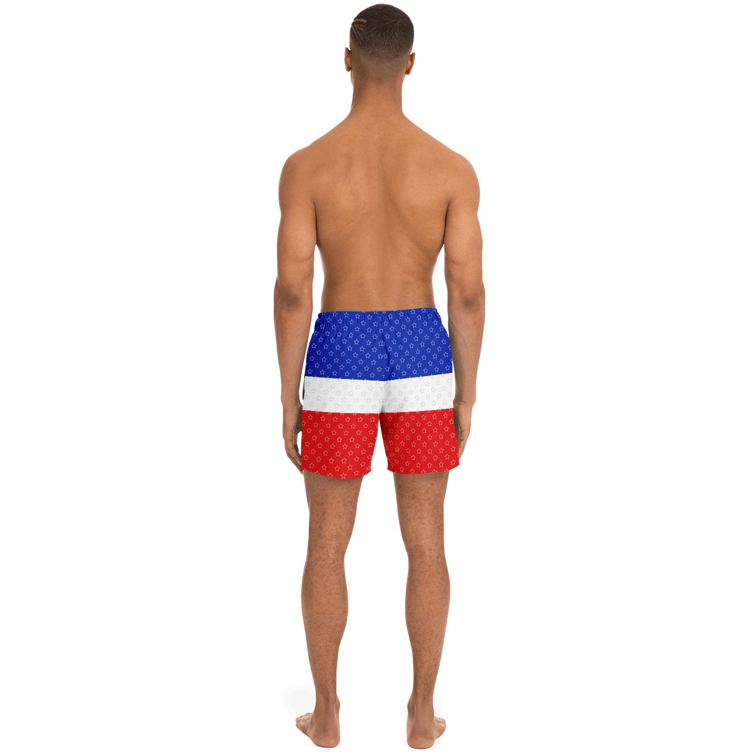 27-COAT OF ARM OF HAITI Star Swim Trunks Men - Haitianbuy