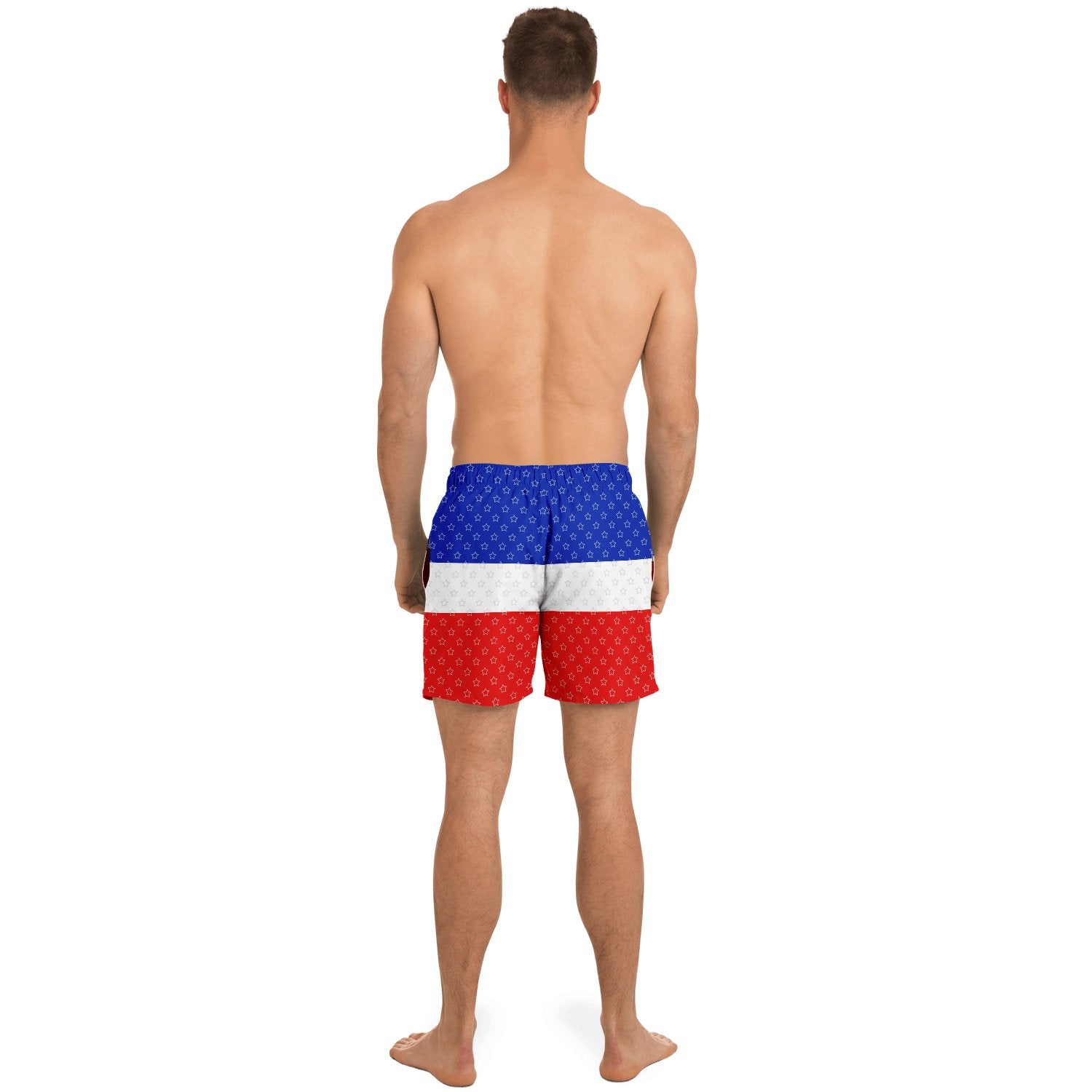 27-COAT OF ARM OF HAITI Star Swim Trunks Men - Haitianbuy