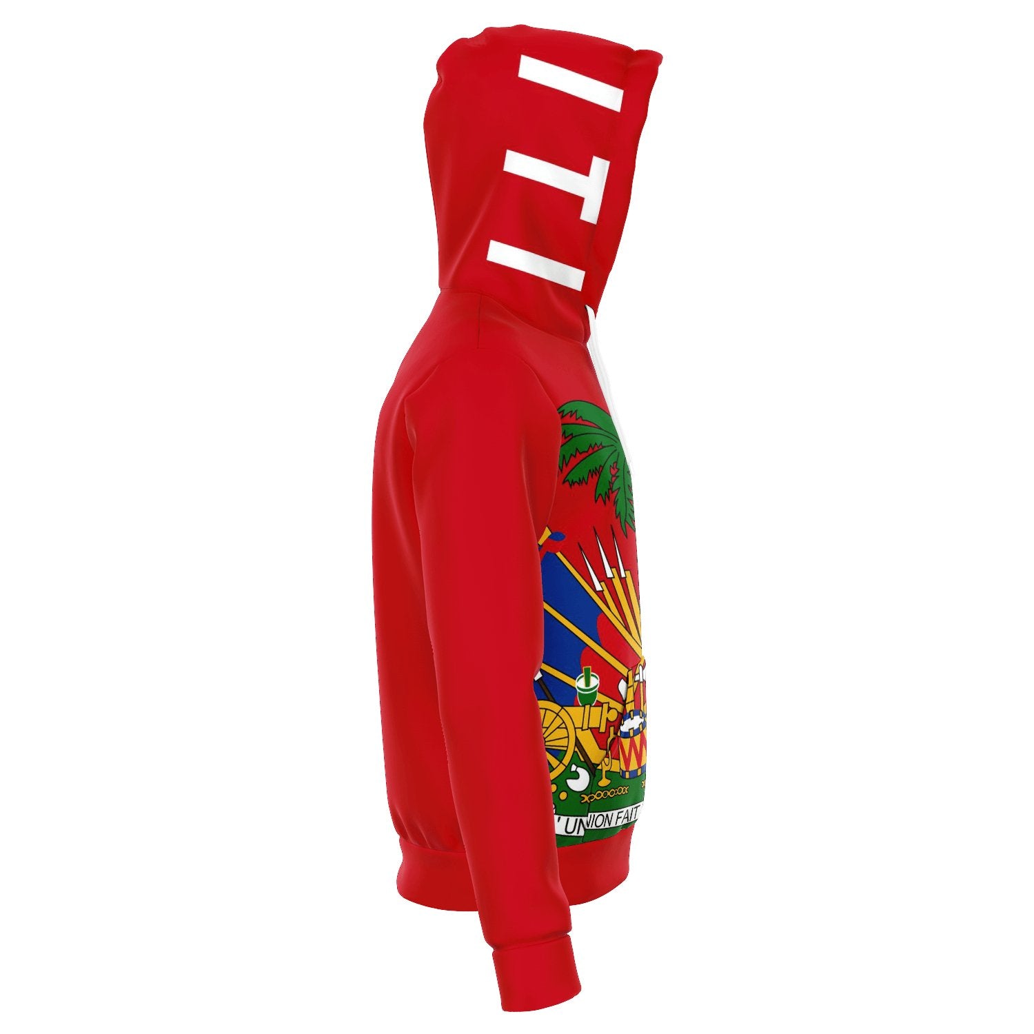 30- All over print Haitian Hoodie - Haitianbuy