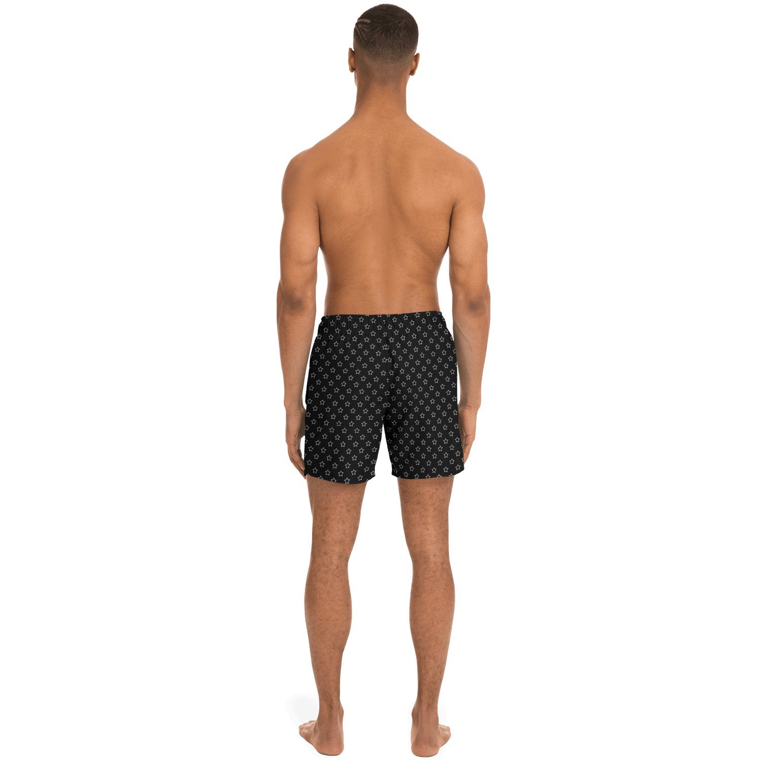 33-COAT OF ARM OF HAITI Star Swim Trunks Men - Haitianbuy