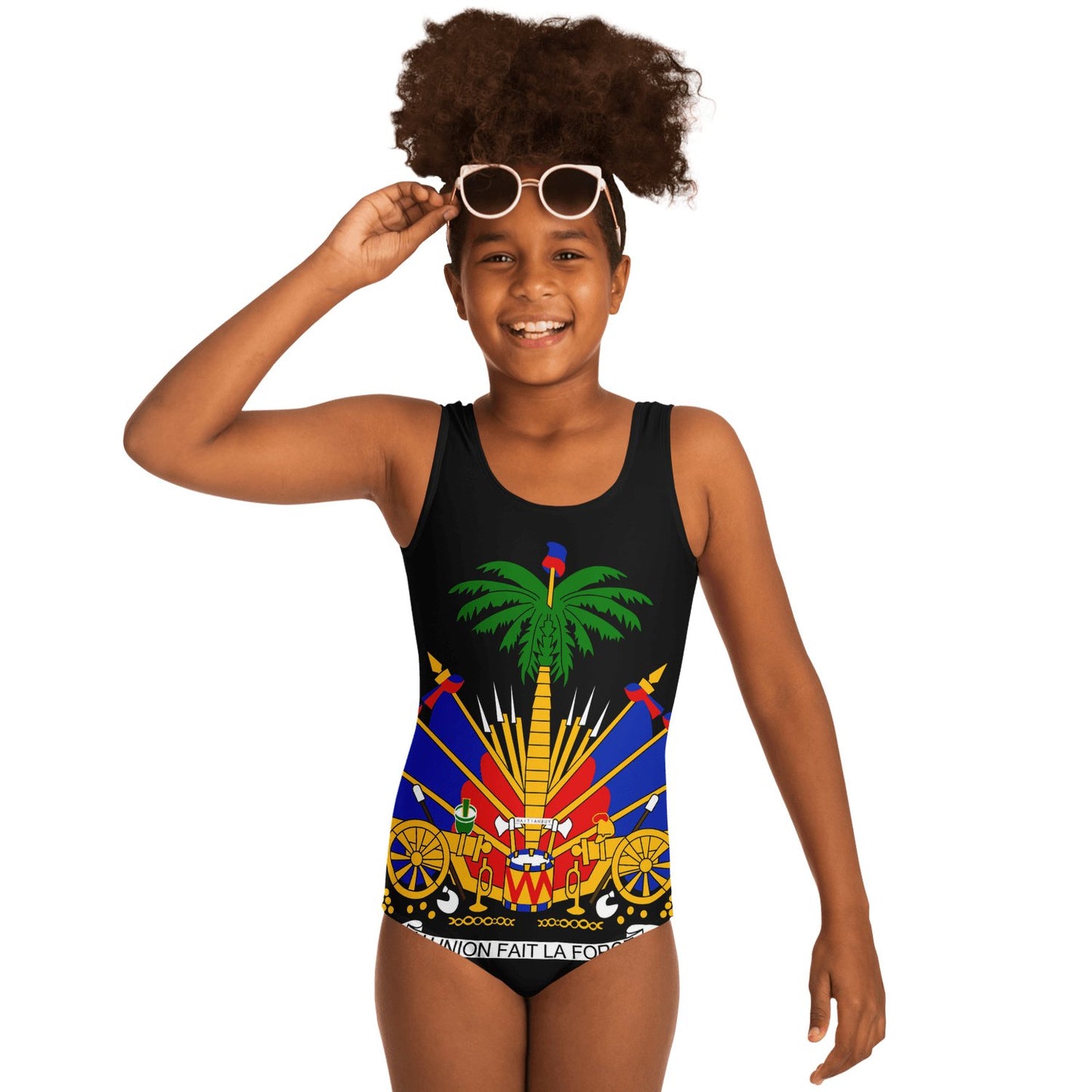 BLACK KIDS one-piece swimsuit - Haitianbuy
