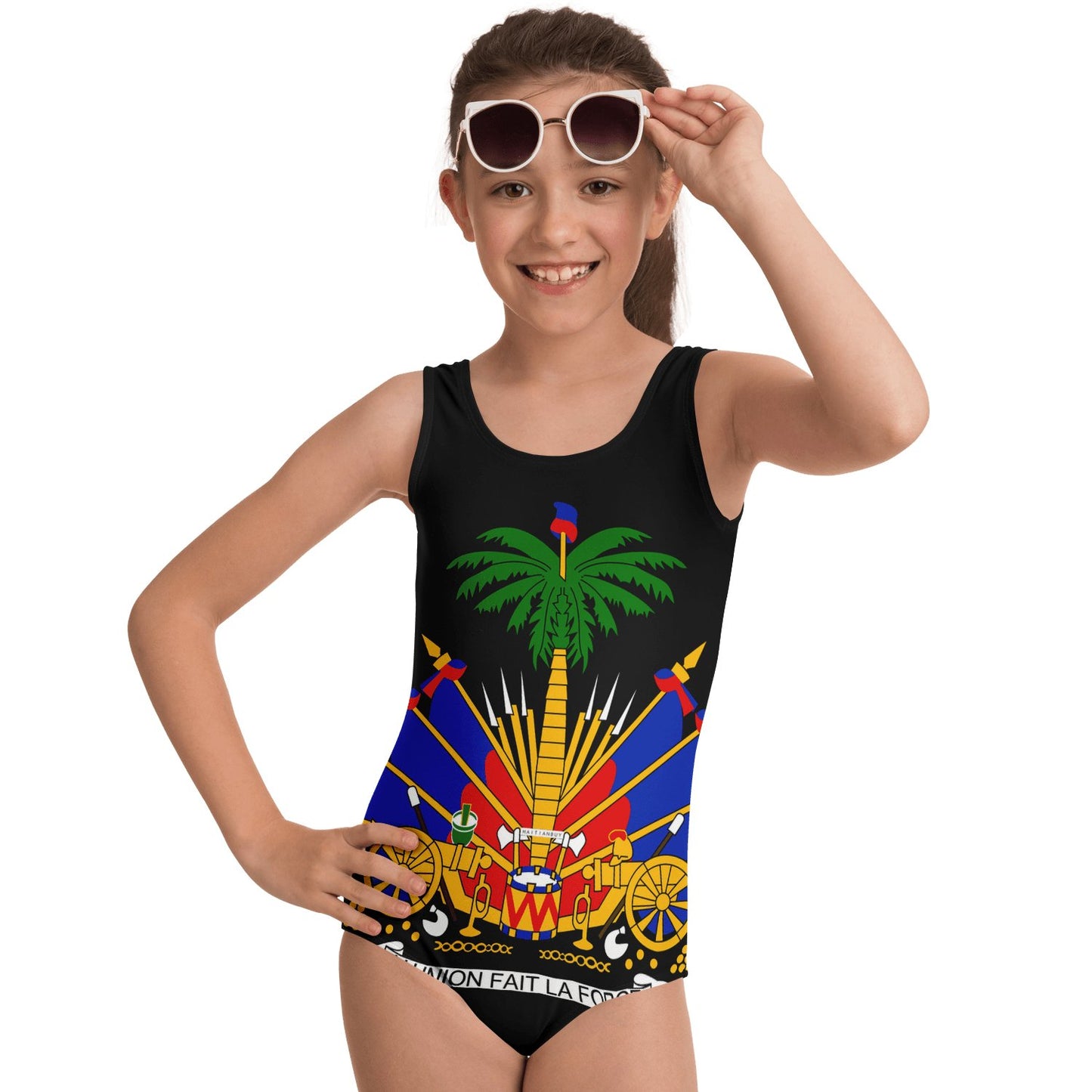 BLACK KIDS one-piece swimsuit - Haitianbuy