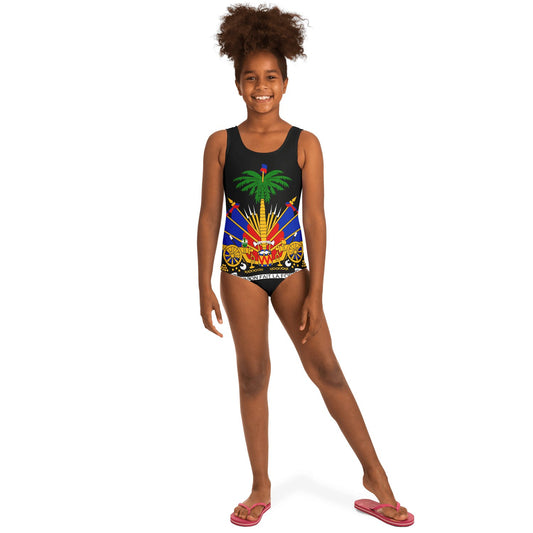 BLACK KIDS one-piece swimsuit - Haitianbuy