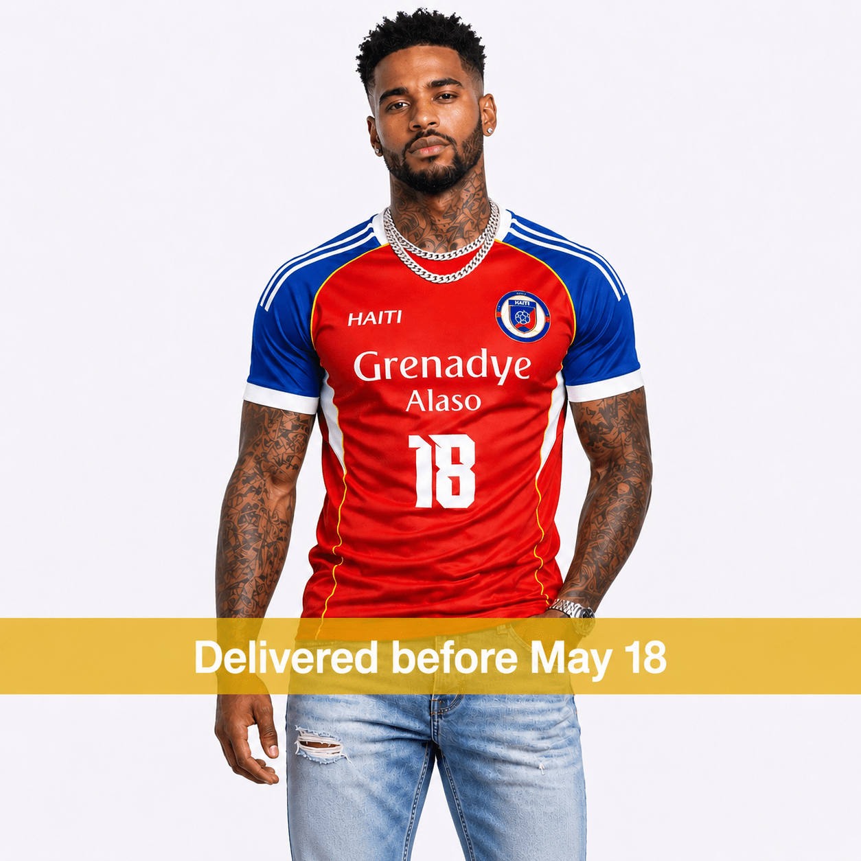 00 - Grenadye Alaso Soccer Jersey – Unisex | World Cup 2026 Journey - Haitianbuy