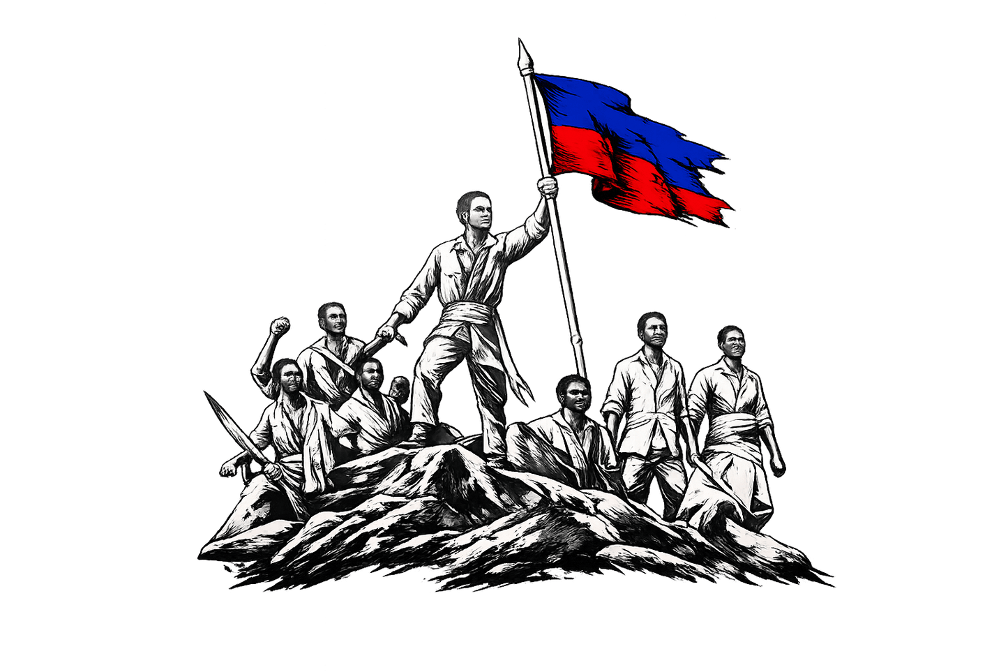 00-Haiti Artwork Removed From National Team Jersey – Tribute to the Bataille de Vertières (1803) - Haitianbuy