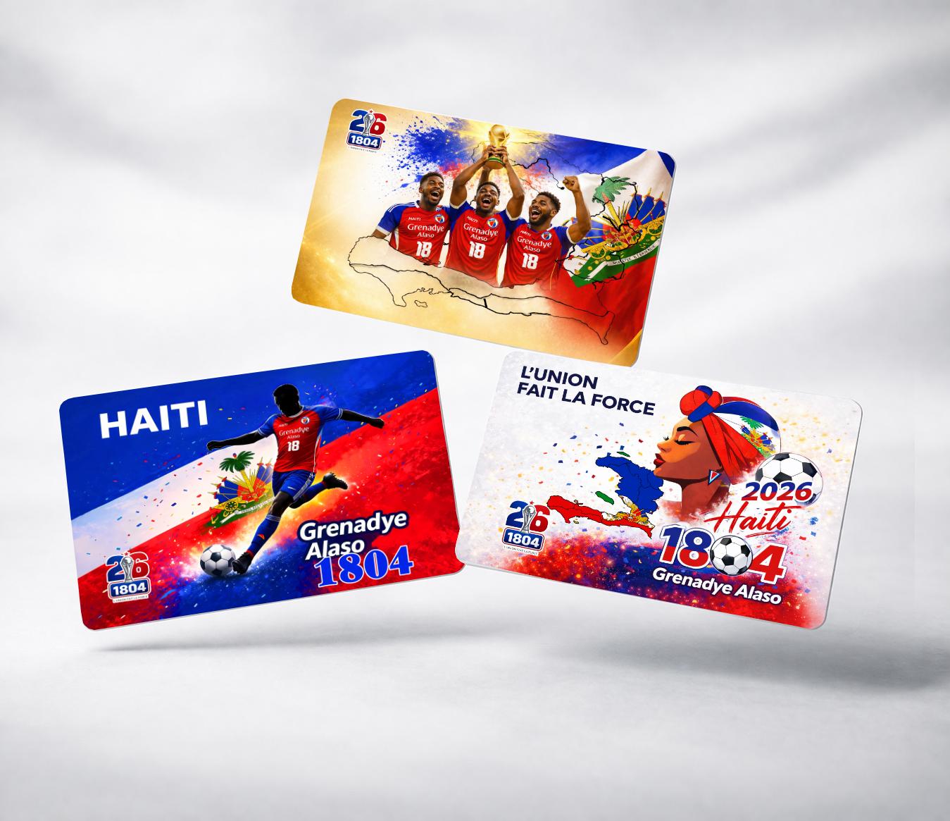 01 - Haitian Credit Card Sticker Set – 3 Designs - Haitianbuy