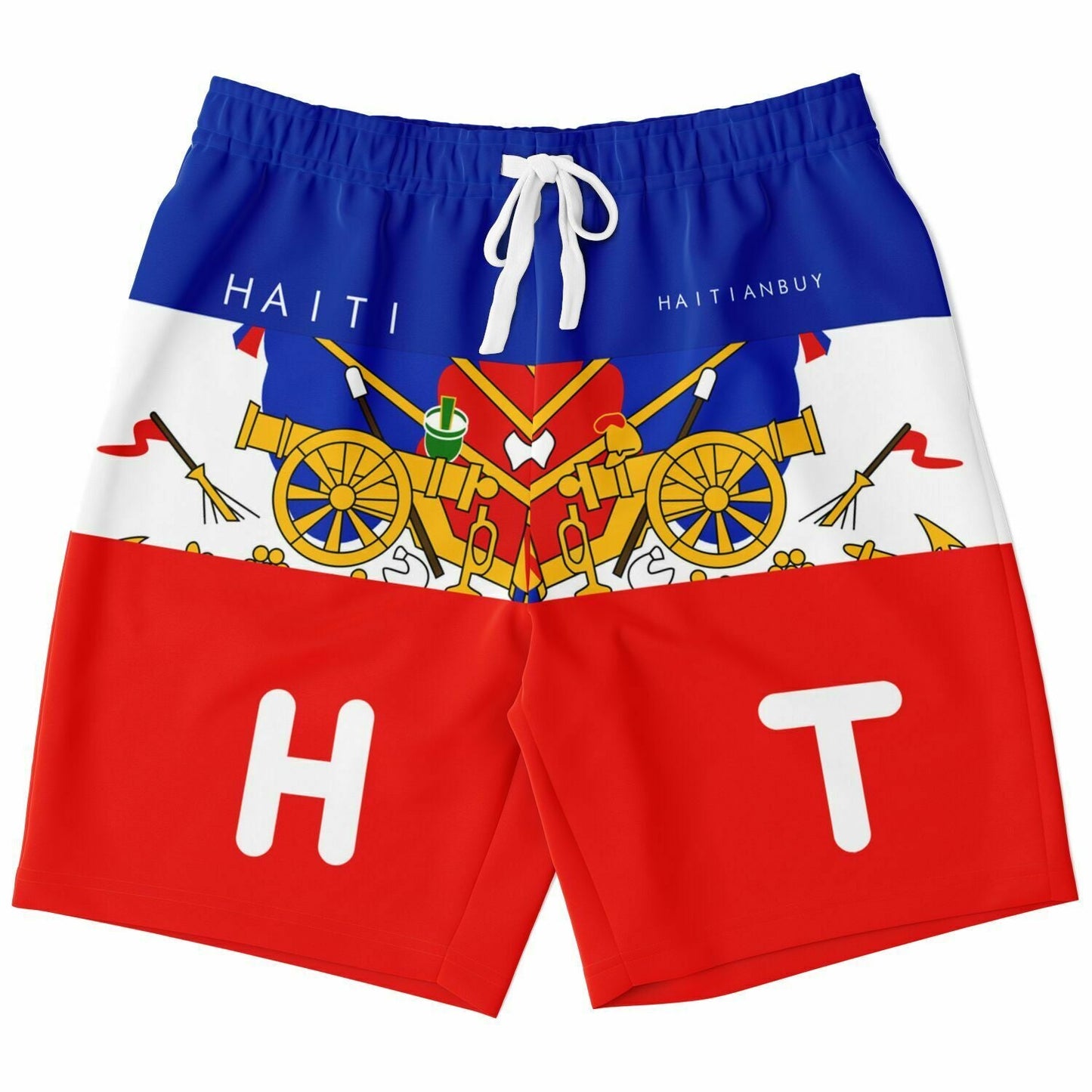 02-HT MEN SHORT BLUE & RED - Haitianbuy