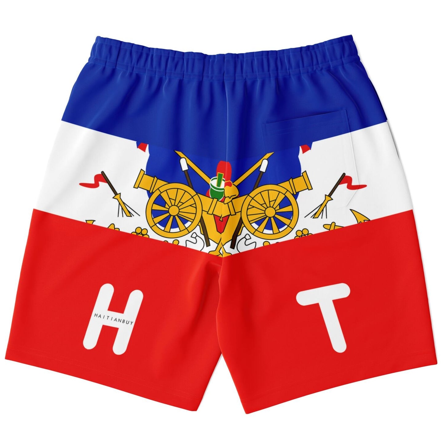 02-HT MEN SHORT BLUE & RED - Haitianbuy