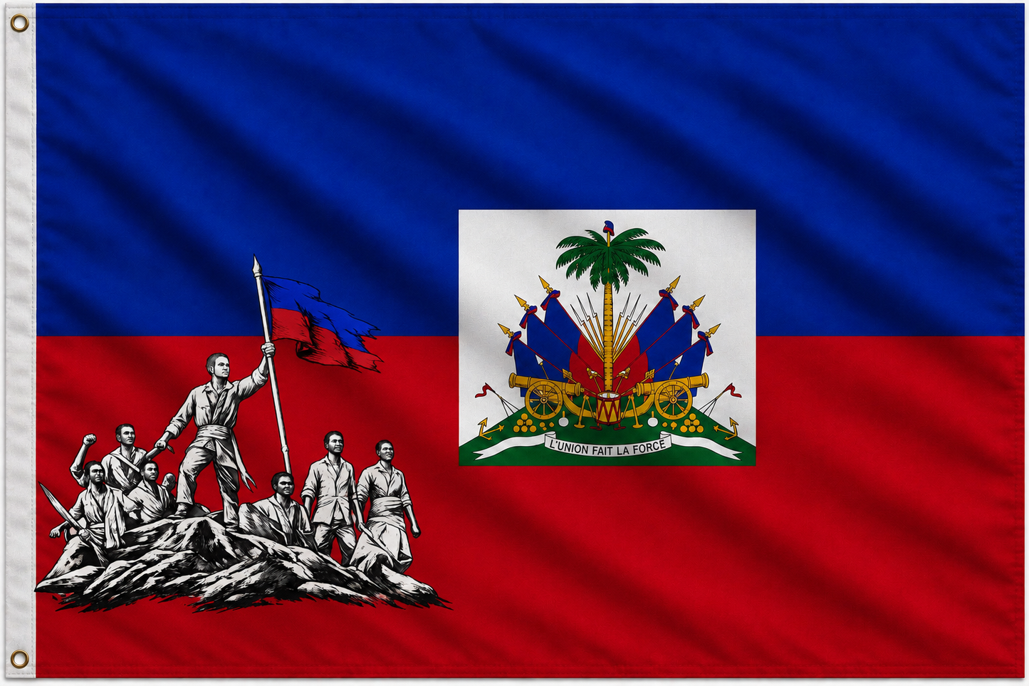 00-Haiti Artwork Removed From National Team Jersey – Tribute to the Bataille de Vertières (1803)