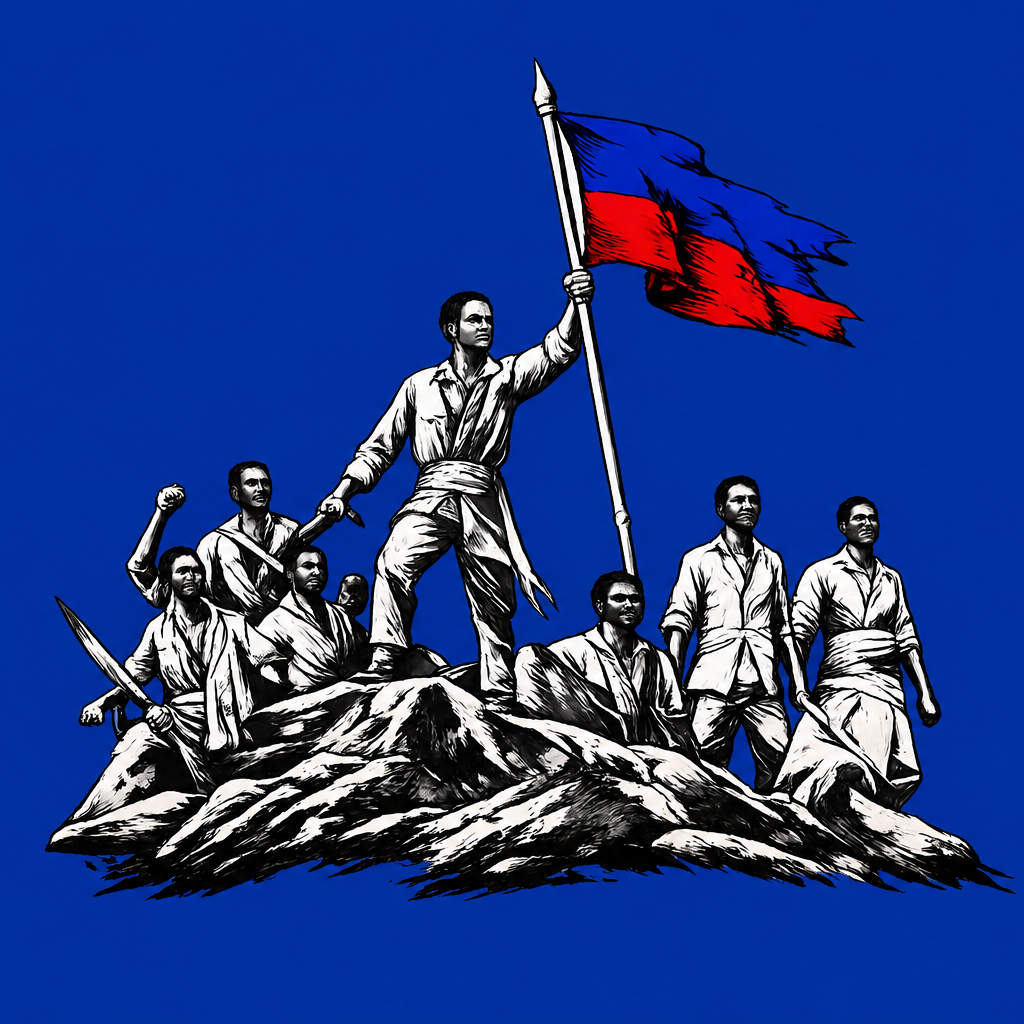 00-Haiti Artwork Removed From National Team Jersey – Tribute to the Bataille de Vertières (1803)
