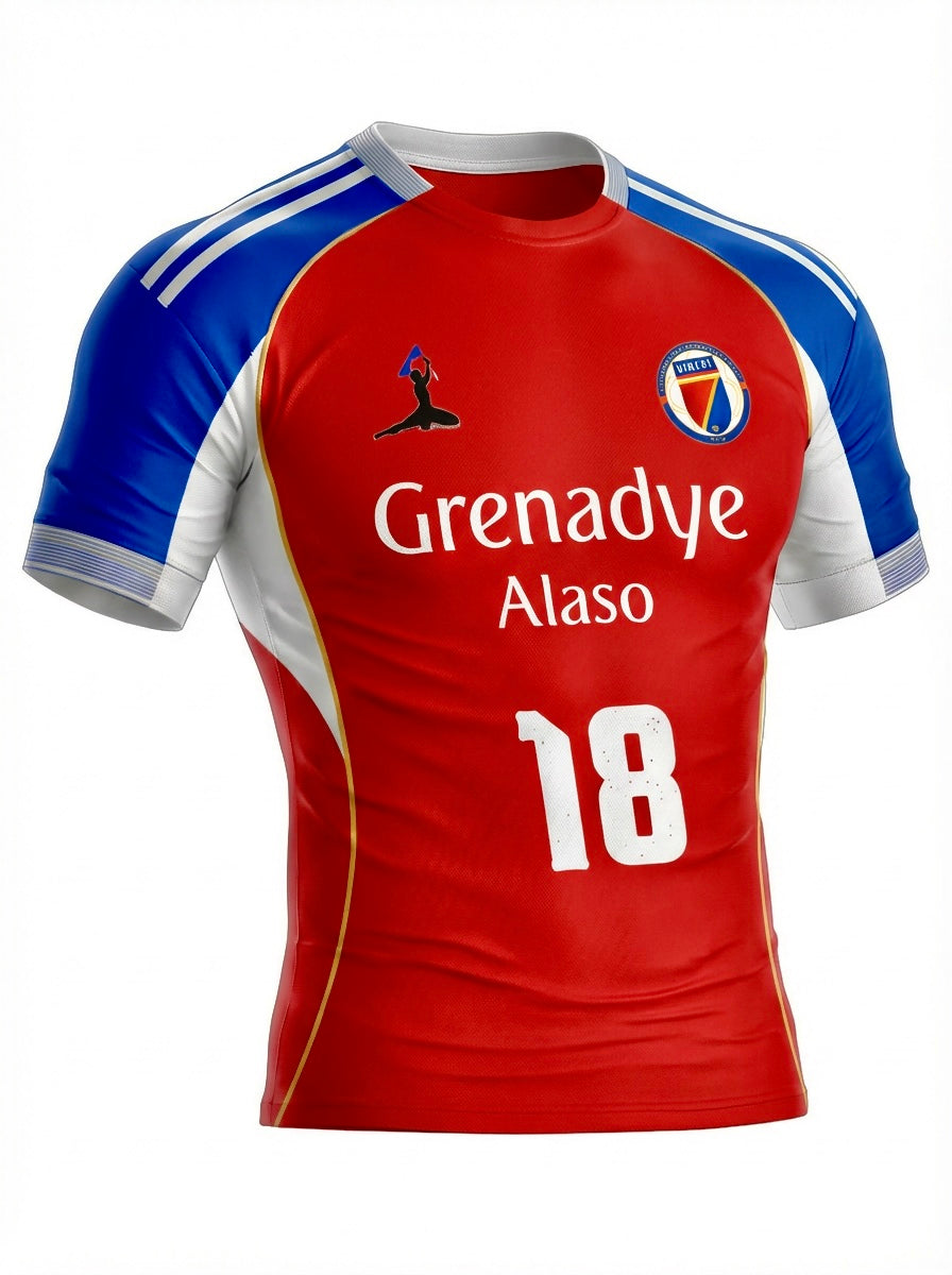 01-Grenadye Alaso Soccer Jersey – Unisex | World Cup 2026 Journey
